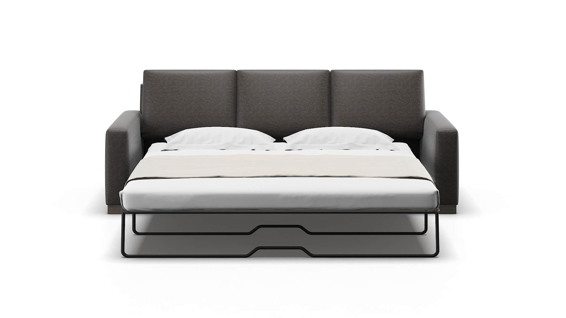 London Phoenix Chocolate Sofa Sleeper Espresso legs 1