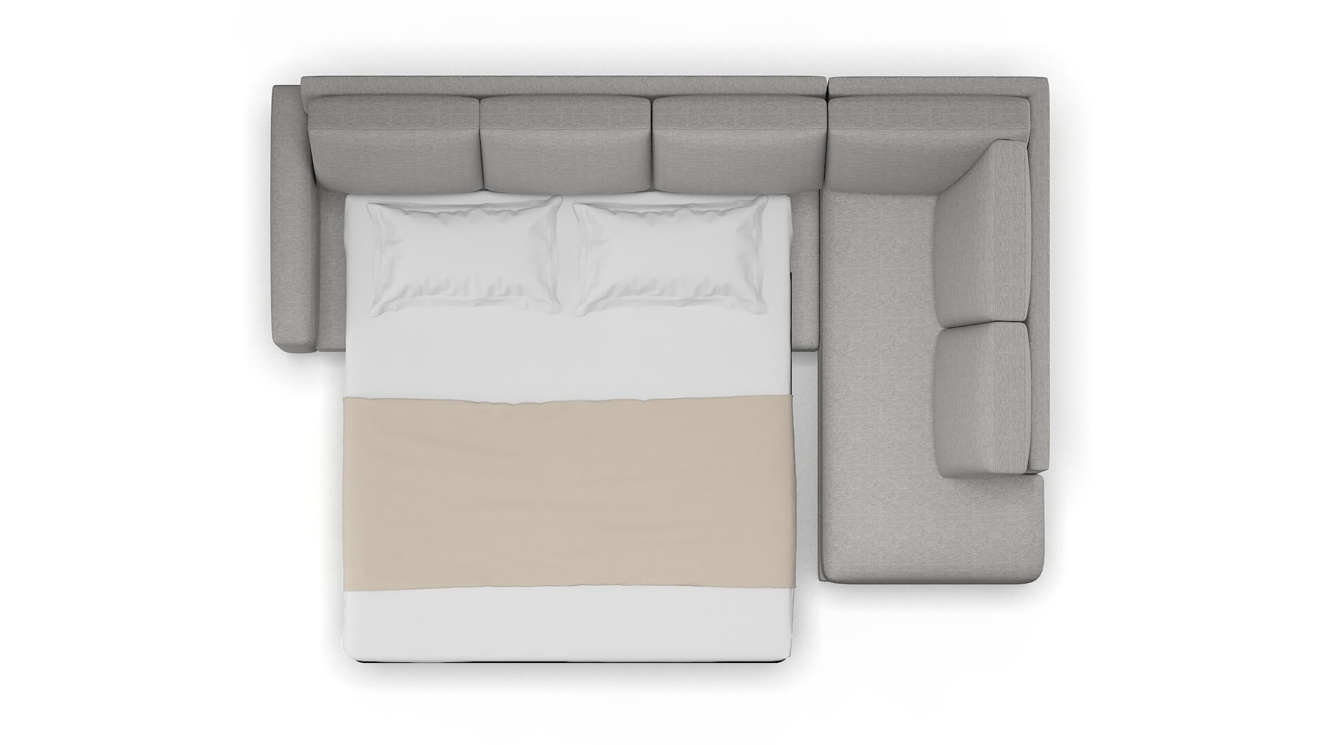 London Phoenix Smoke Panel Sleeper Espresso legs 3