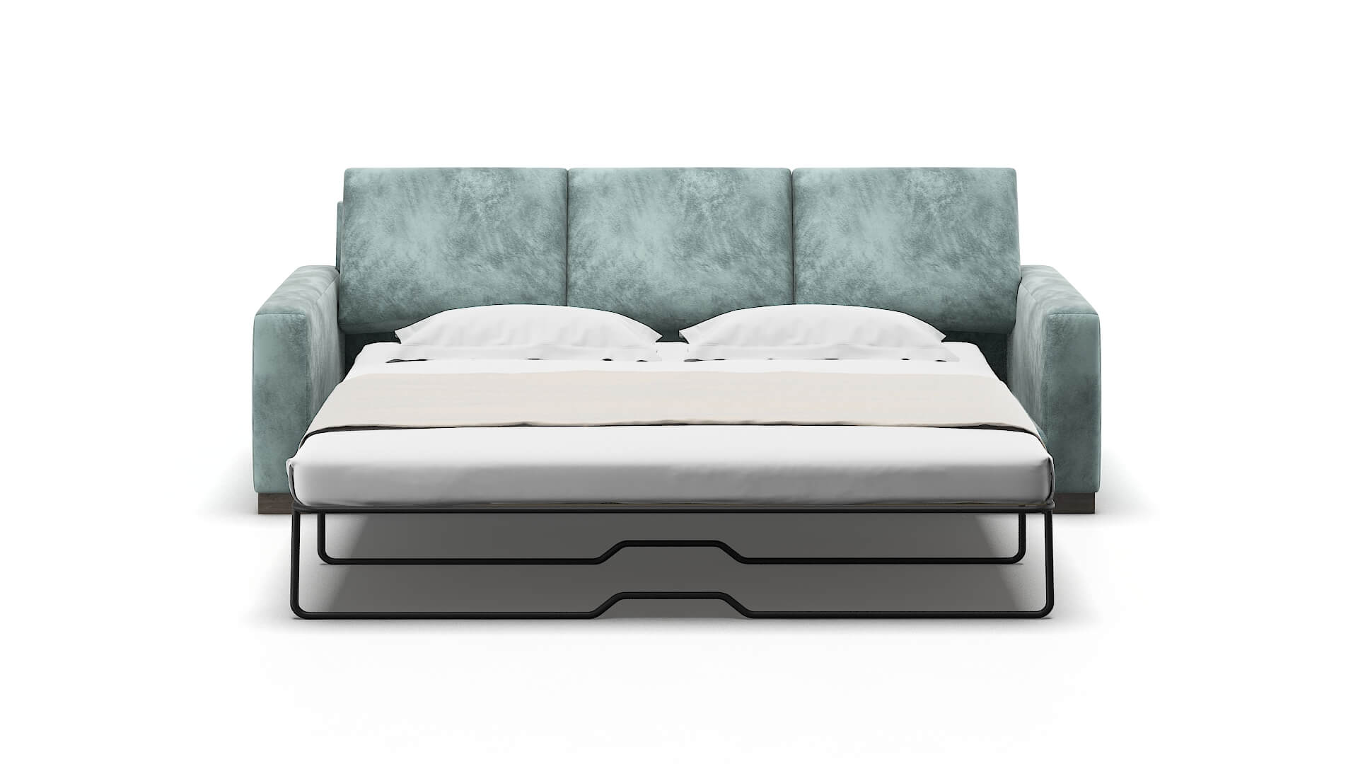 London Royale Cloud Sofa Sleeper Espresso legs 1