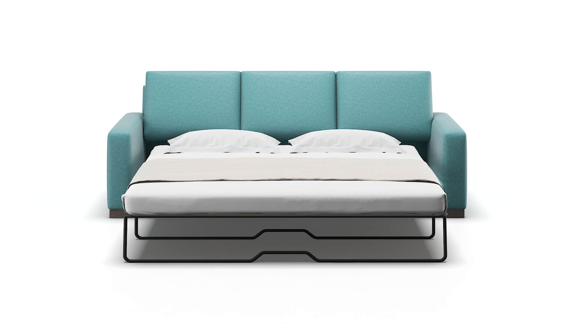 London Simplex Aquavita Sofa Sleeper Espresso legs 1