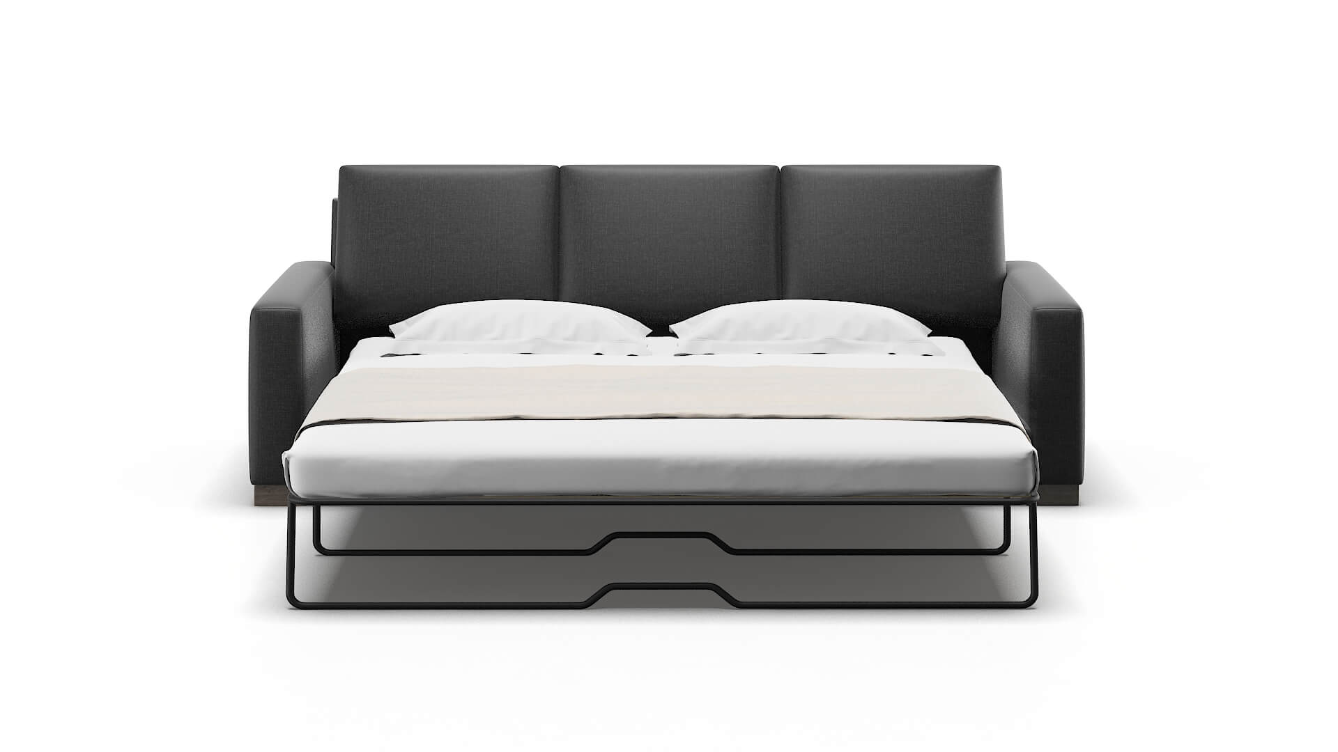 London Sosoftness 54 Sofa Sleeper Espresso legs 1