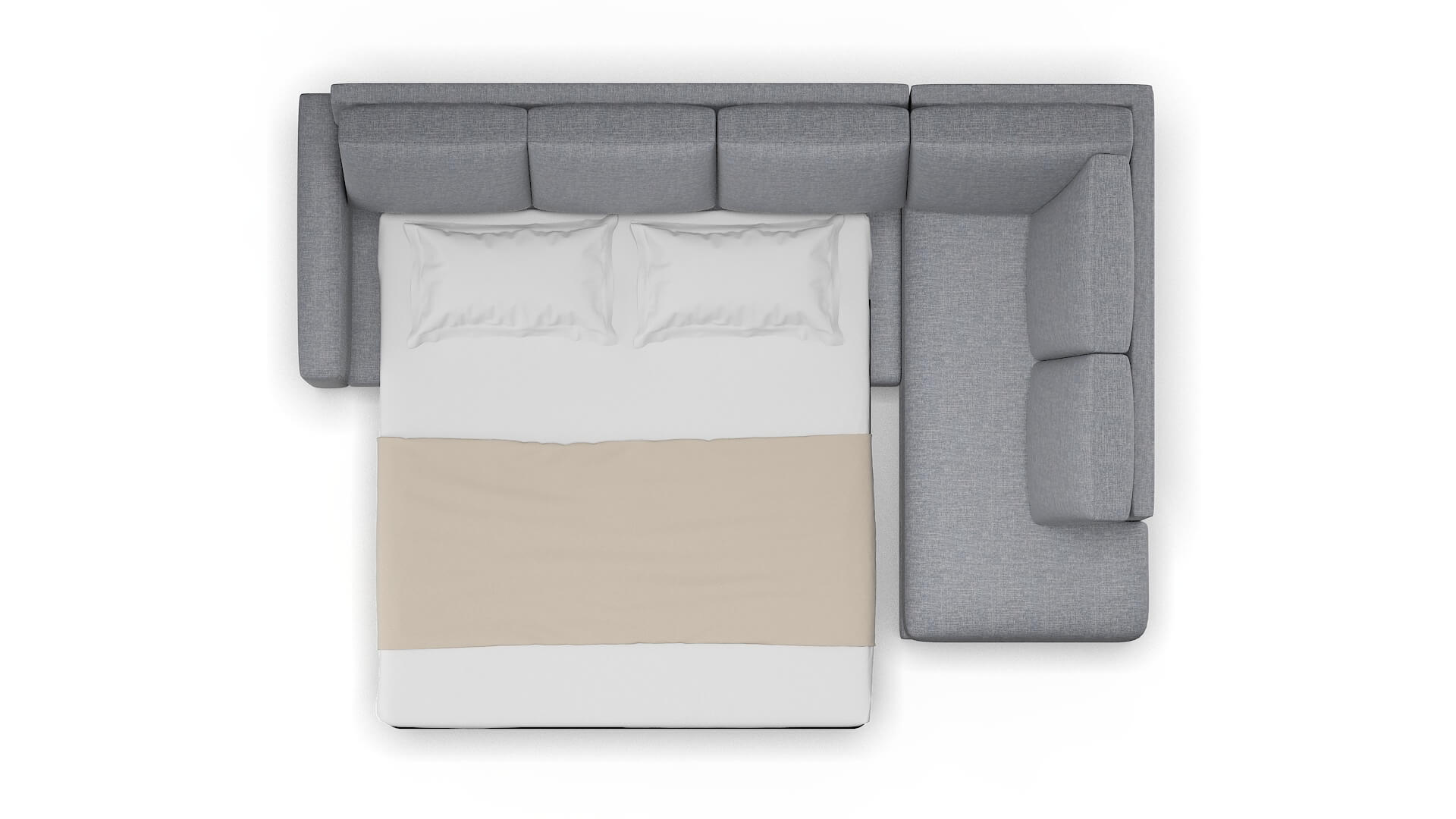 London Venus Mist Panel Sleeper Espresso legs 3