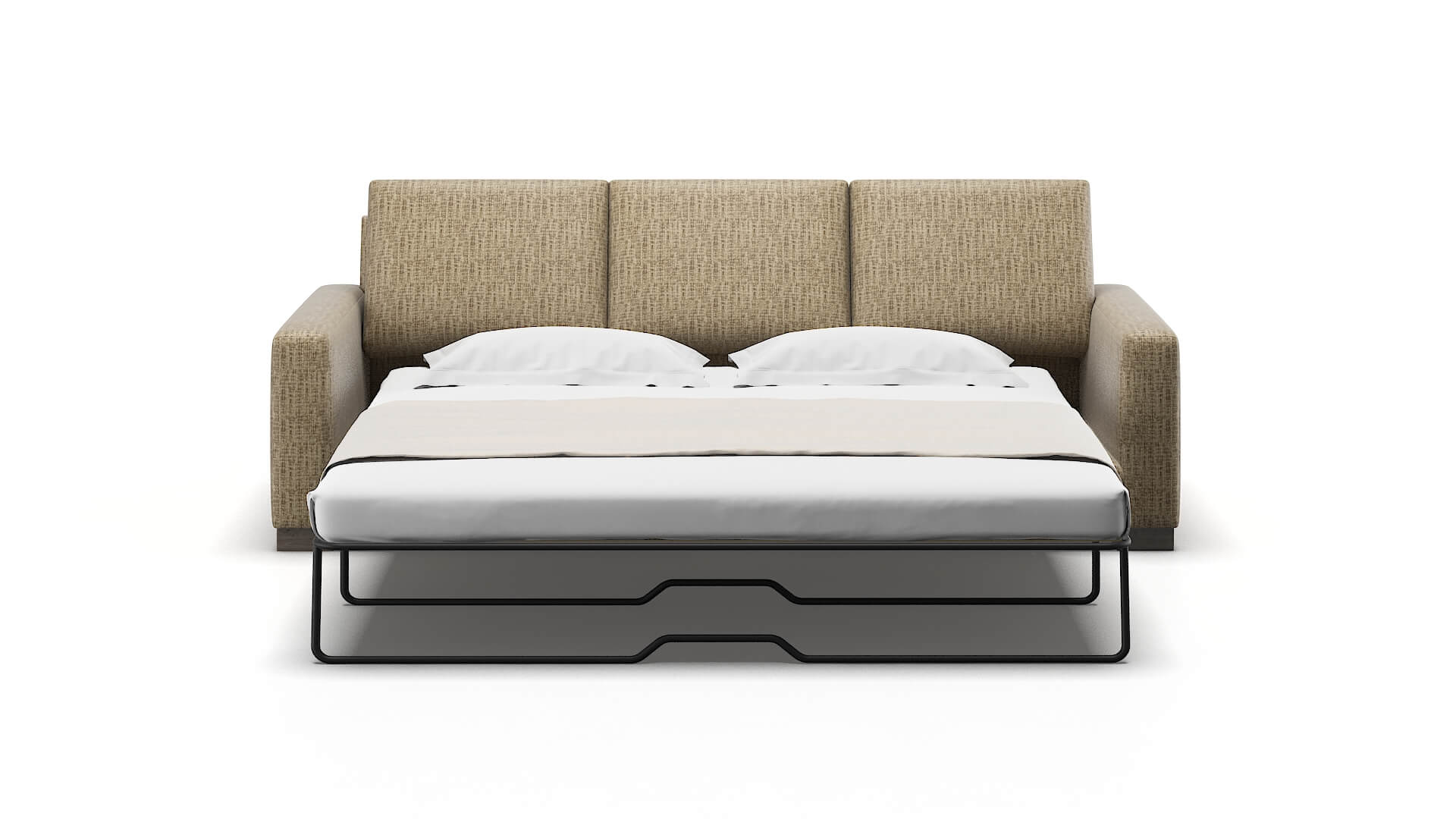 London Venus Mocha Sofa Sleeper Espresso legs 1