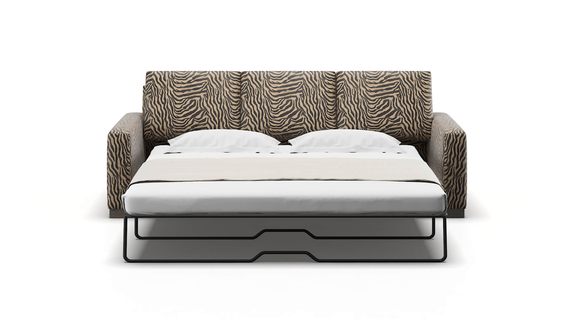 London Zambia Coffee Sofa Sleeper Espresso legs 1