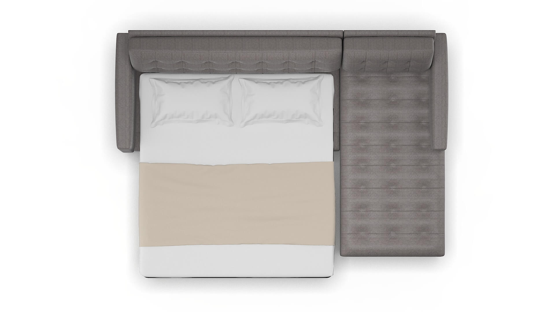 Madrid Atlas_plz Silver Panel Sleeper Espresso legs 3