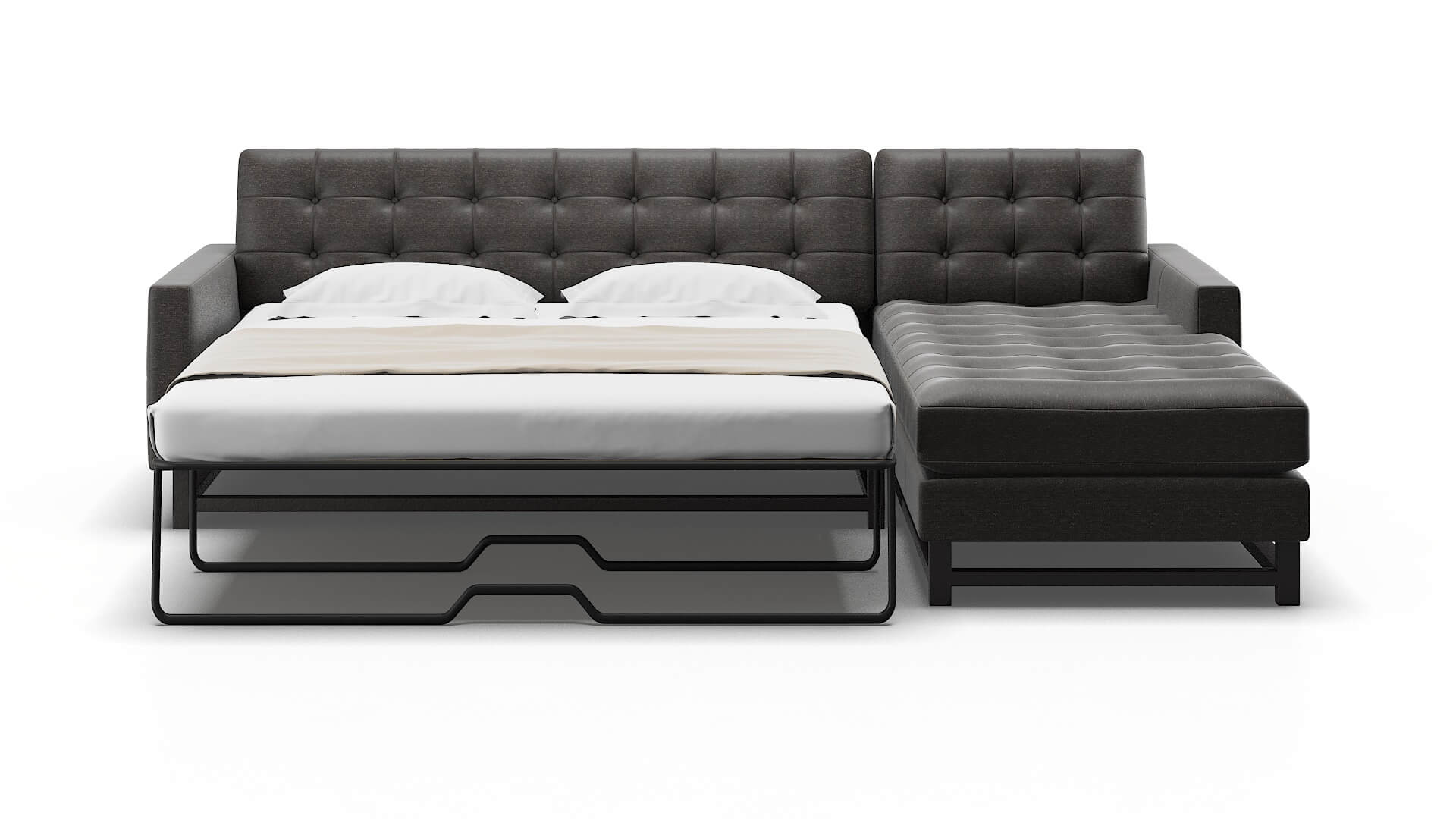 Madrid Avenger Denim Panel Sleeper Espresso legs 1