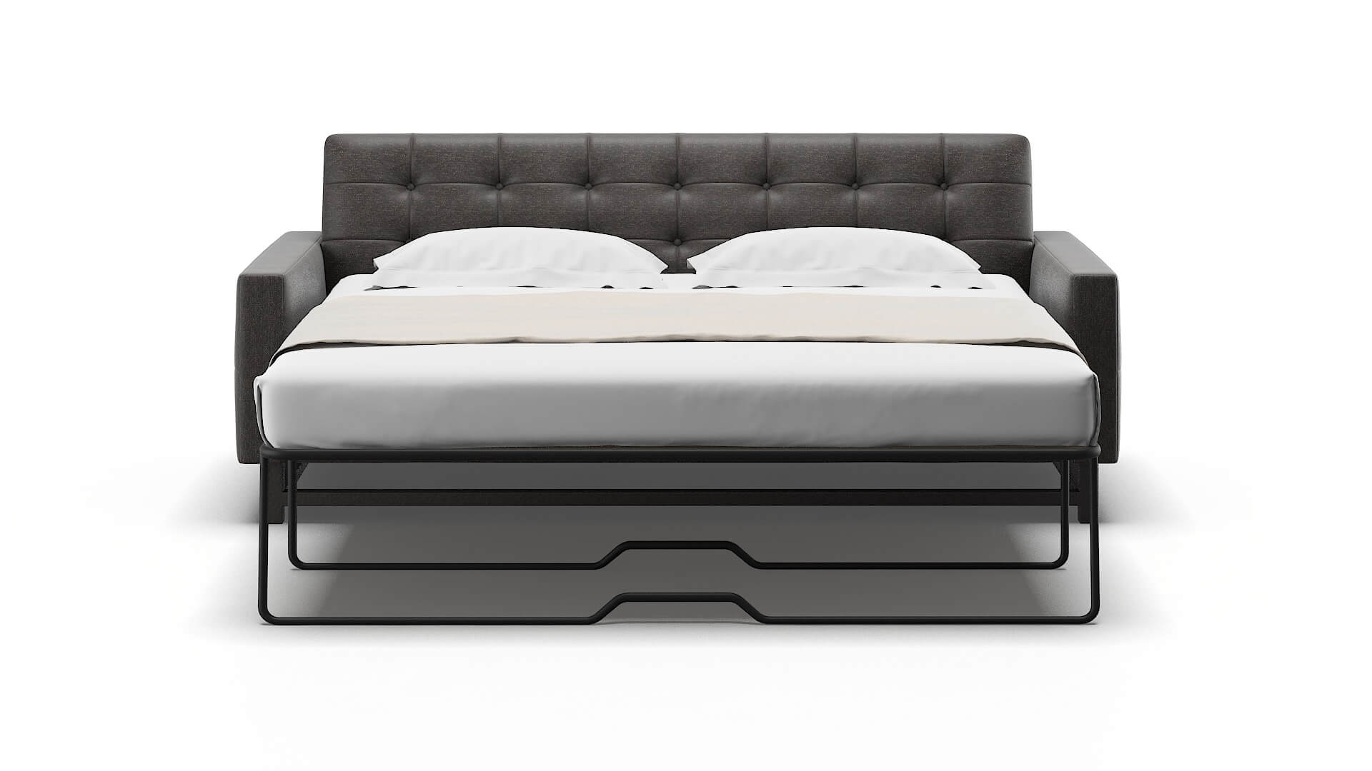 Madrid Avenger Denim Sofa Sleeper Espresso legs 1