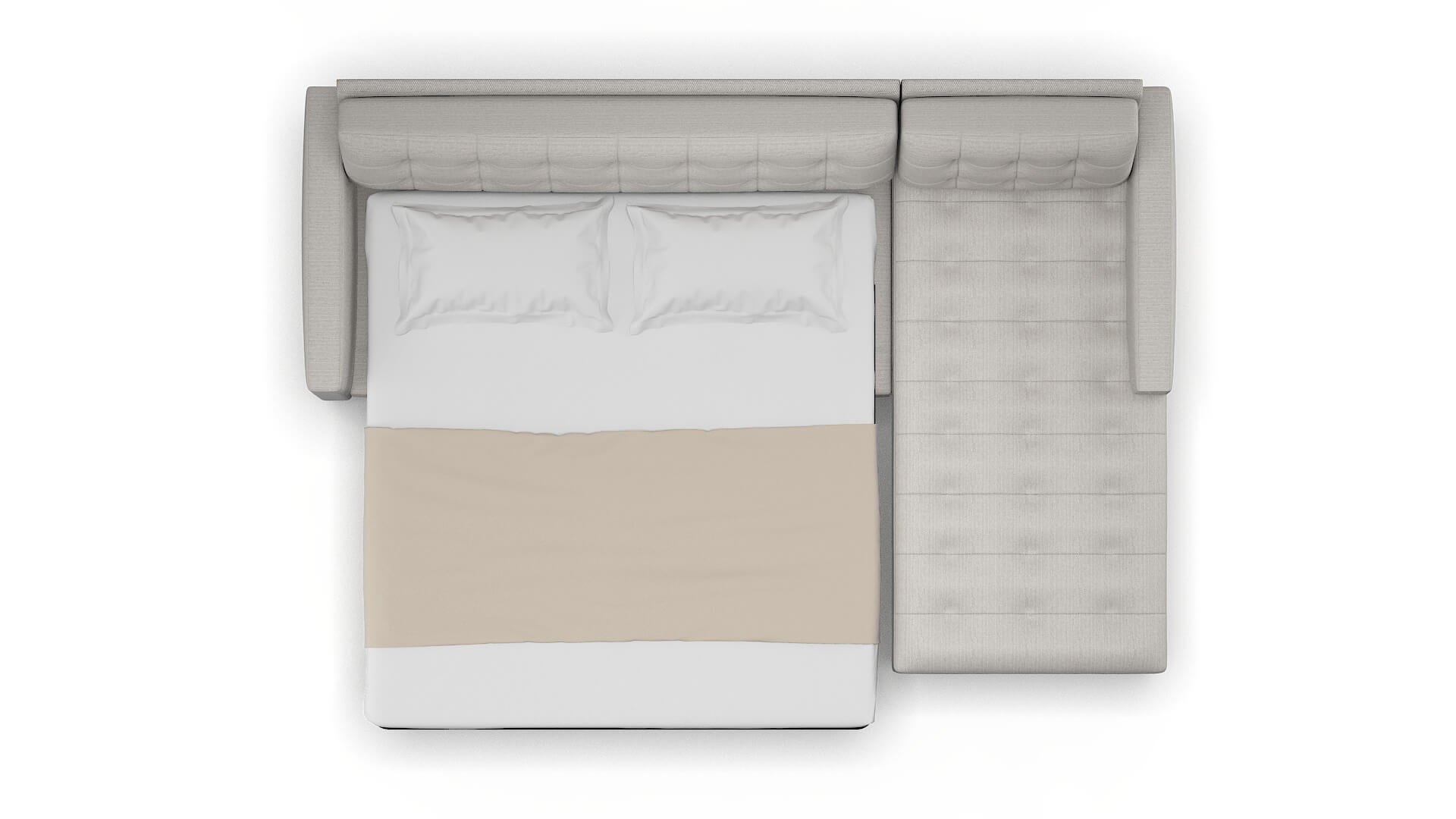 Madrid Avenger Dolphin Panel Sleeper Espresso legs 3