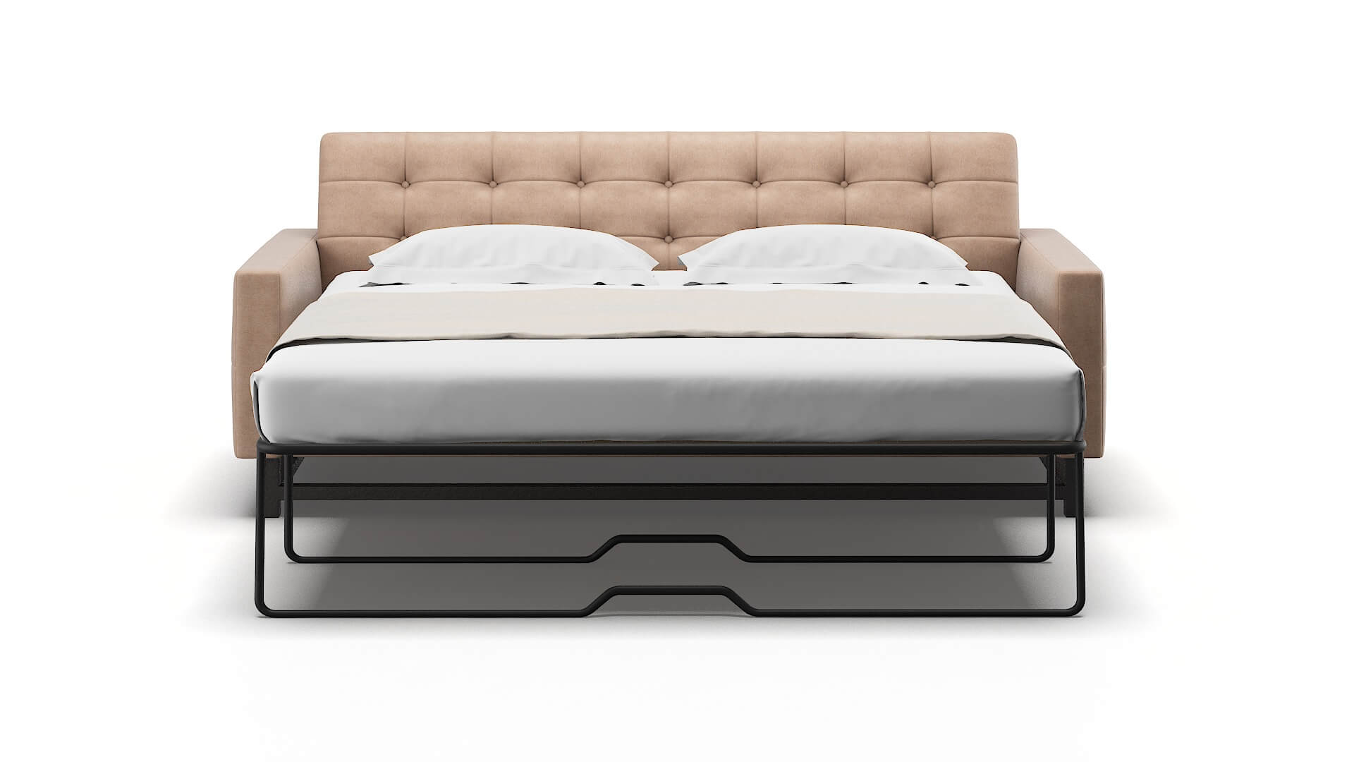 Madrid Bella Cocoa Sofa Sleeper Espresso legs 1