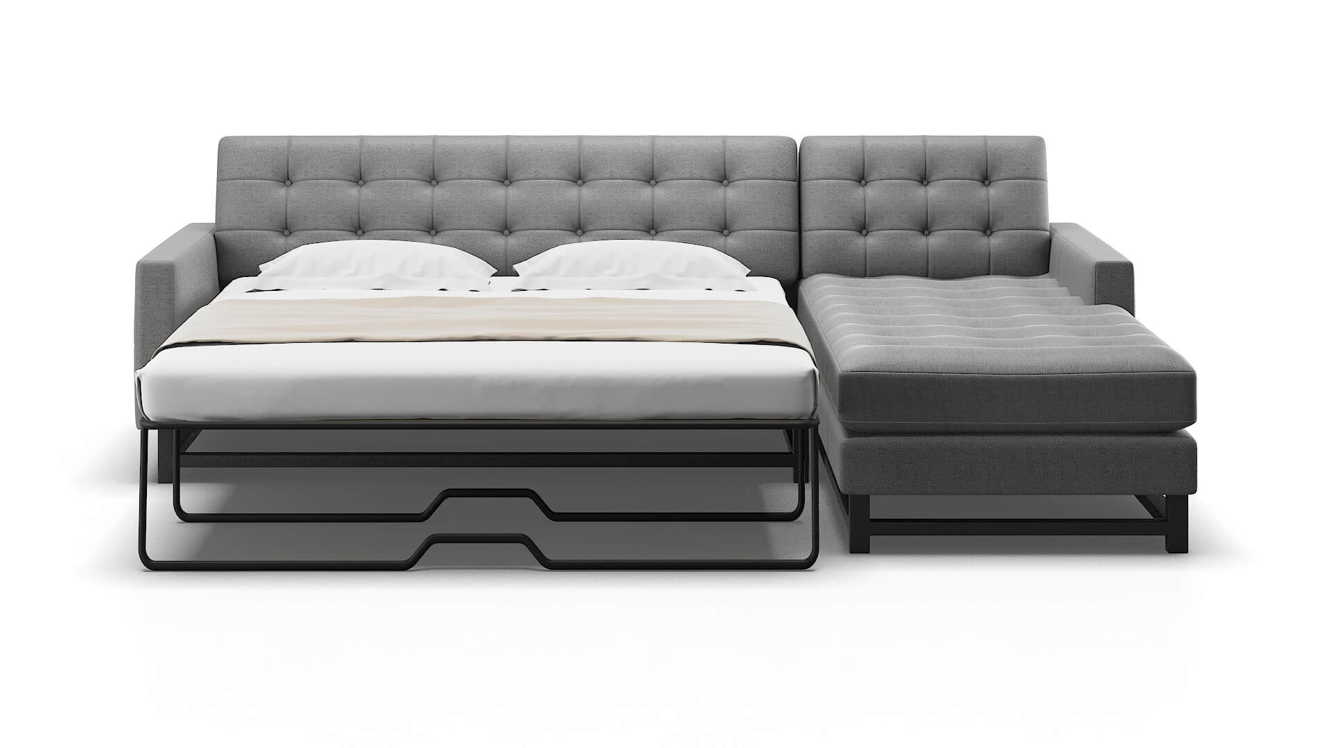 Madrid Catalina Steel Panel Sleeper Espresso legs 1