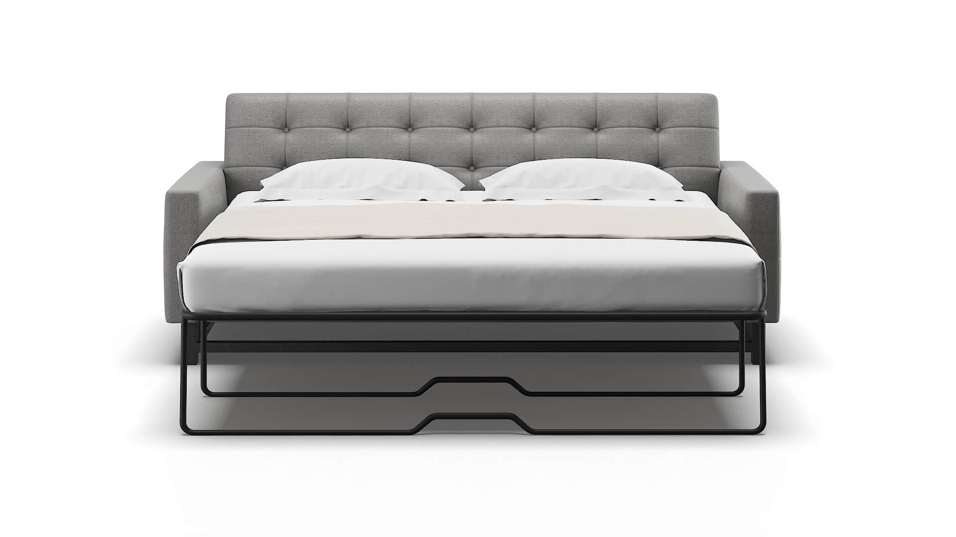 Madrid Catalina Steel Sofa Sleeper Espresso legs 1