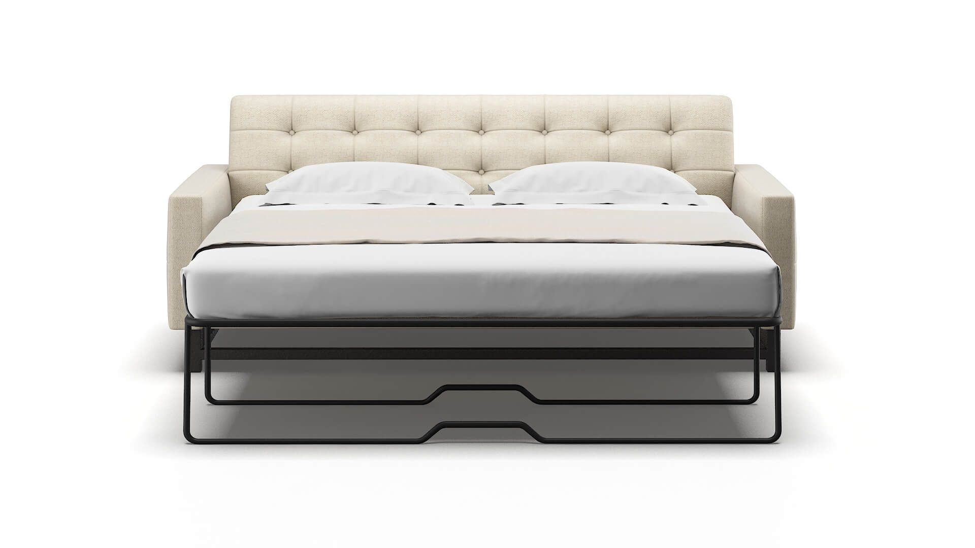 Madrid Catalina Wheat Sofa Sleeper Espresso legs 1