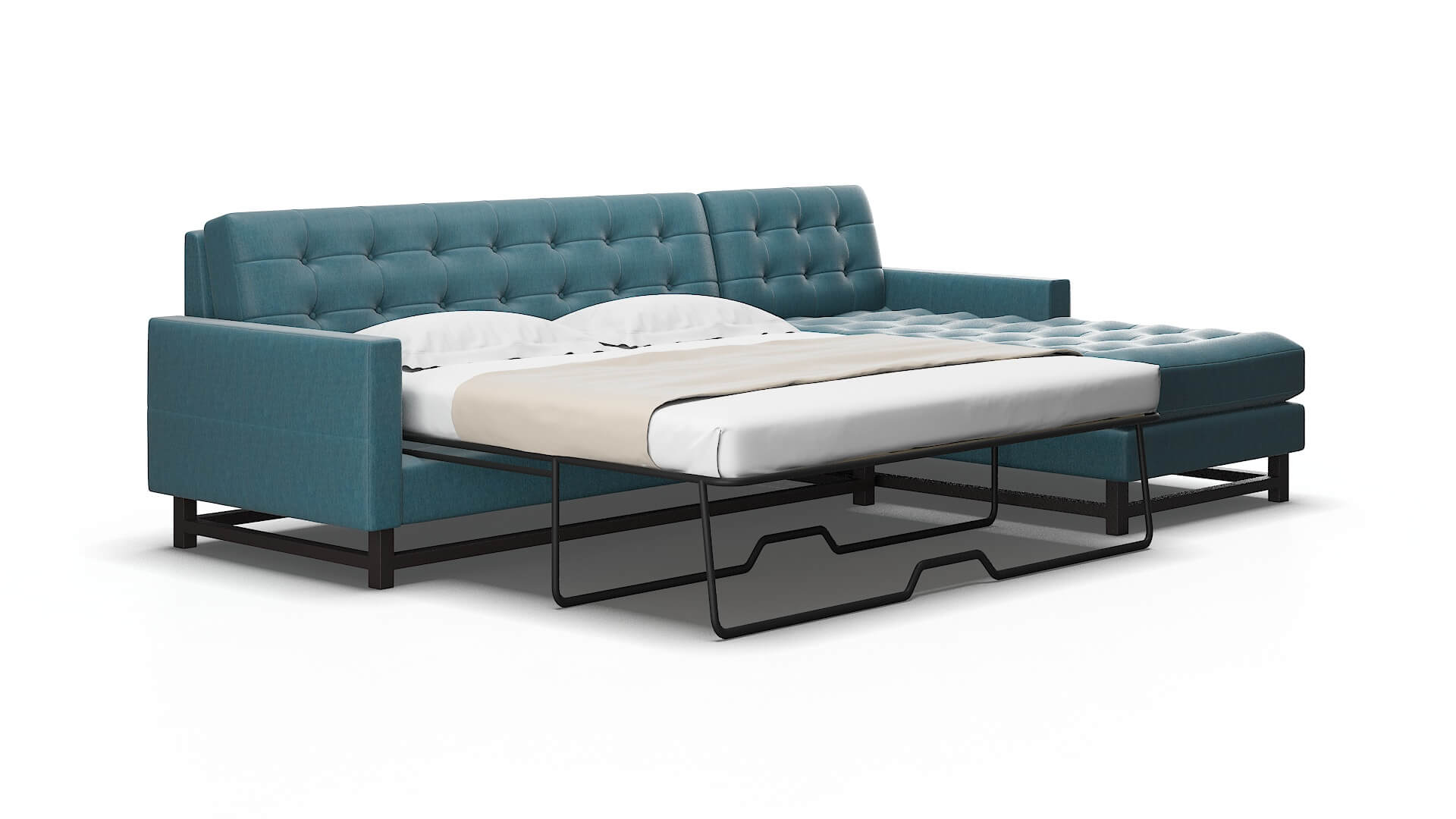 Madrid Cosmo Teal Panel Sleeper 2