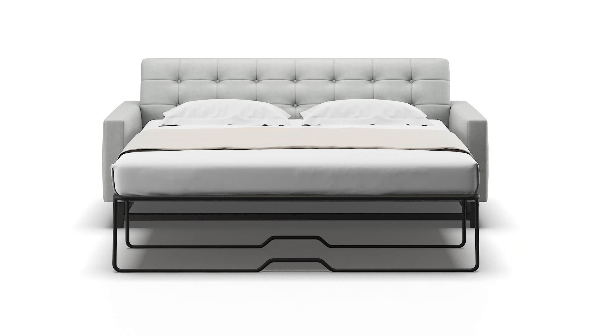 Madrid Dawson Platinum Sofa Sleeper Espresso legs 1