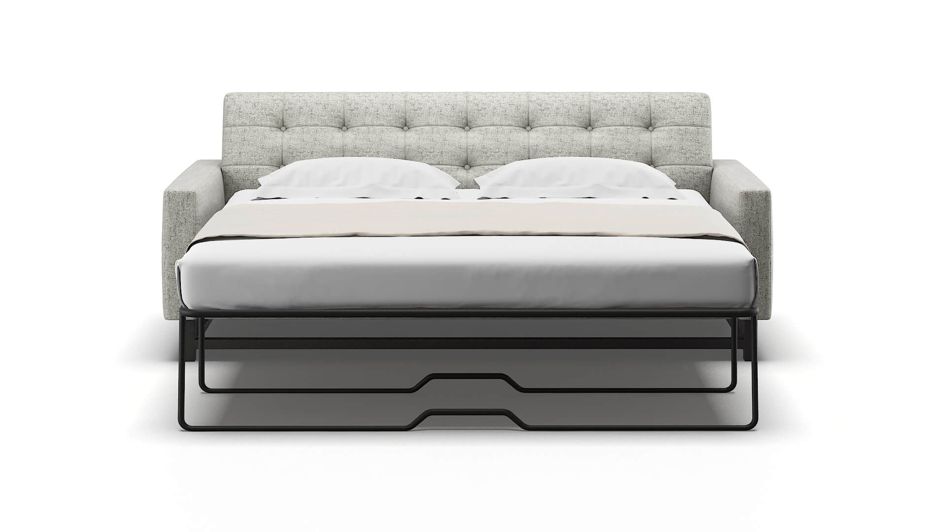 Madrid Derby Ash Sofa Sleeper Espresso legs 1