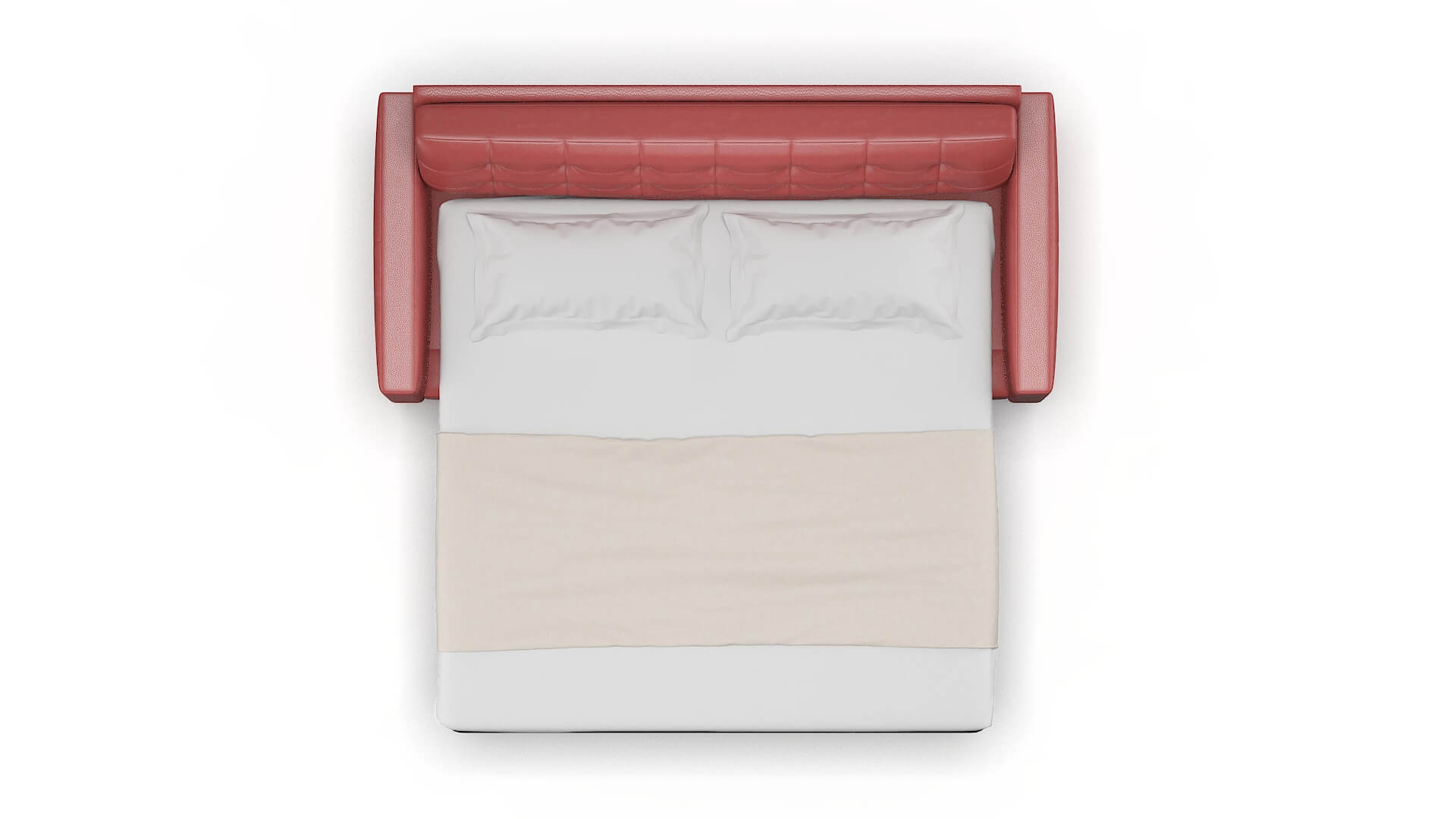 Madrid Dillion Cordovan Sofa Sleeper Espresso legs 3