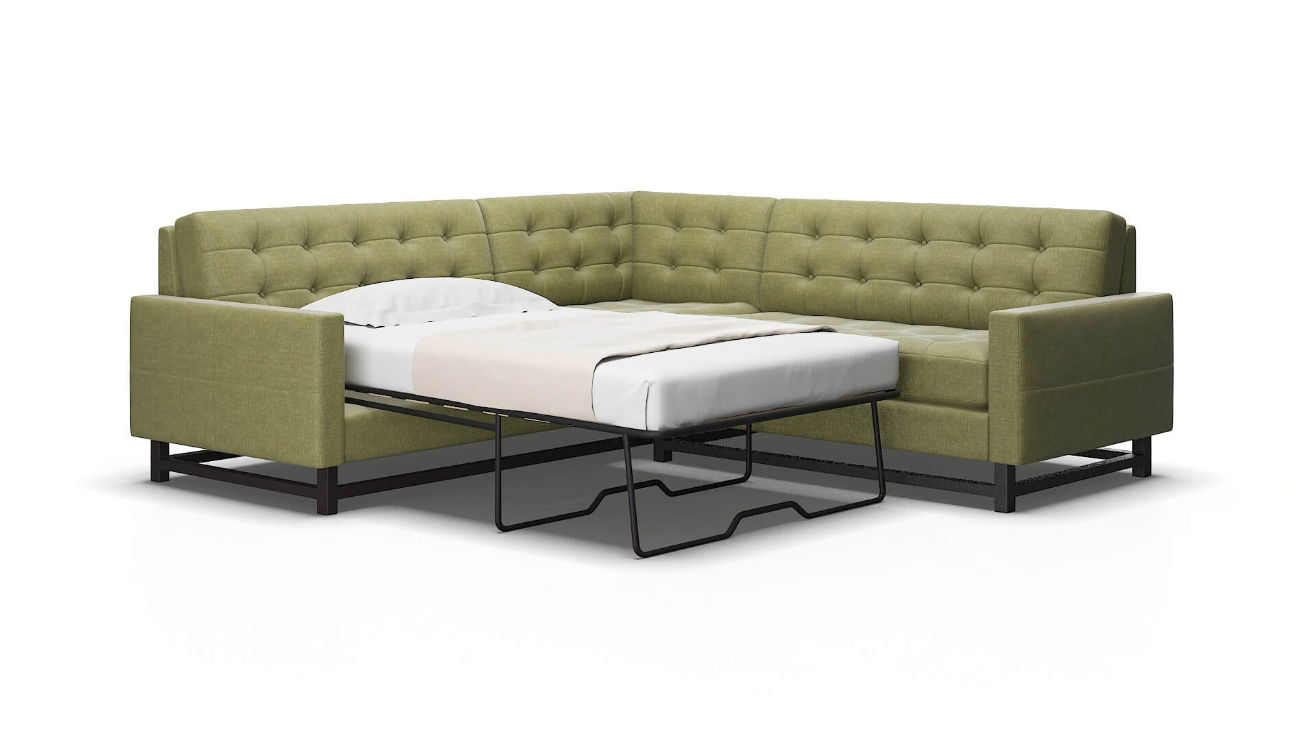 Madrid Dream_d forest Sectional sleeper Espresso Legs  2