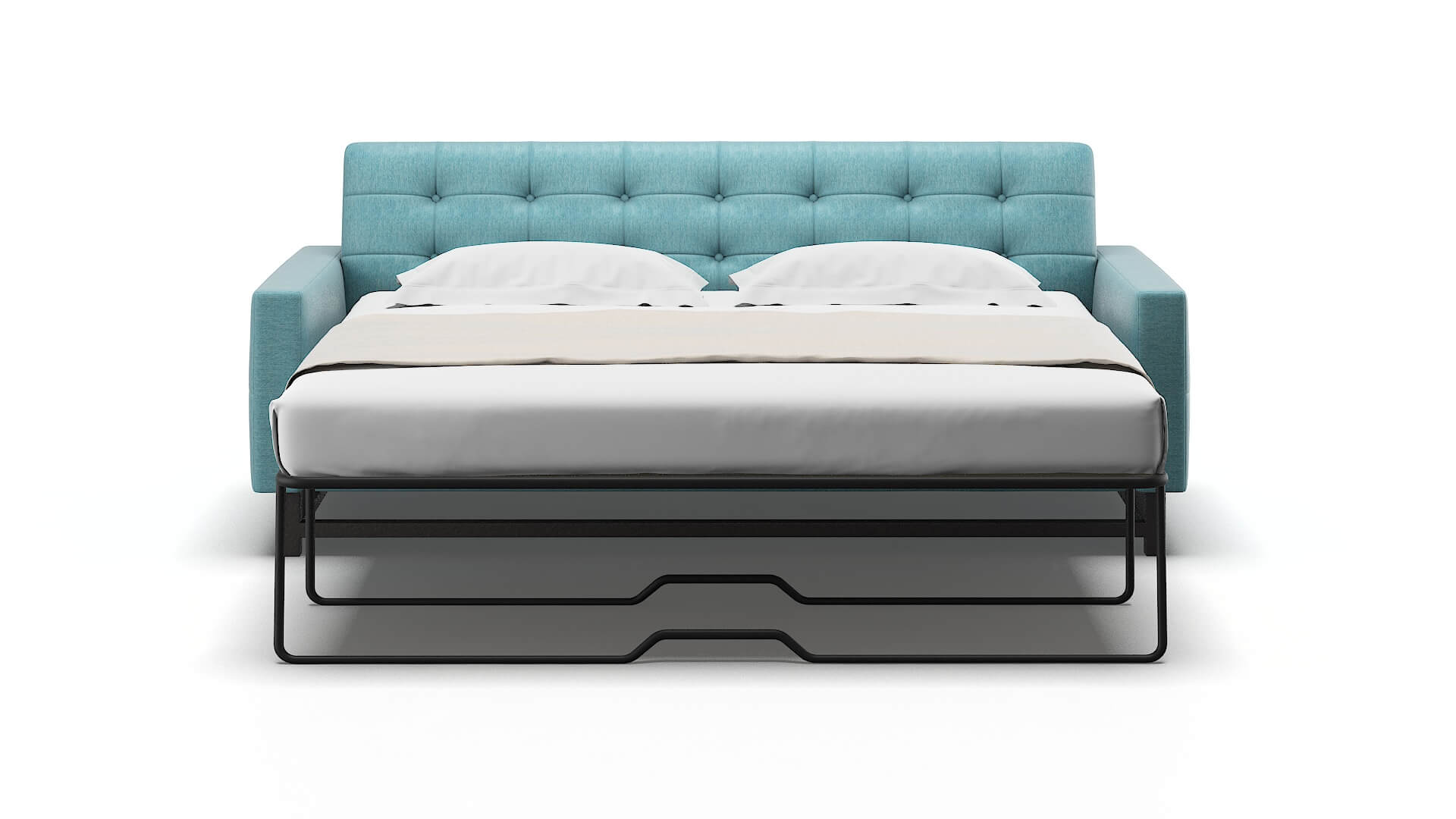 Madrid Dream_d Peacock Sofa Sleeper Espresso legs 1