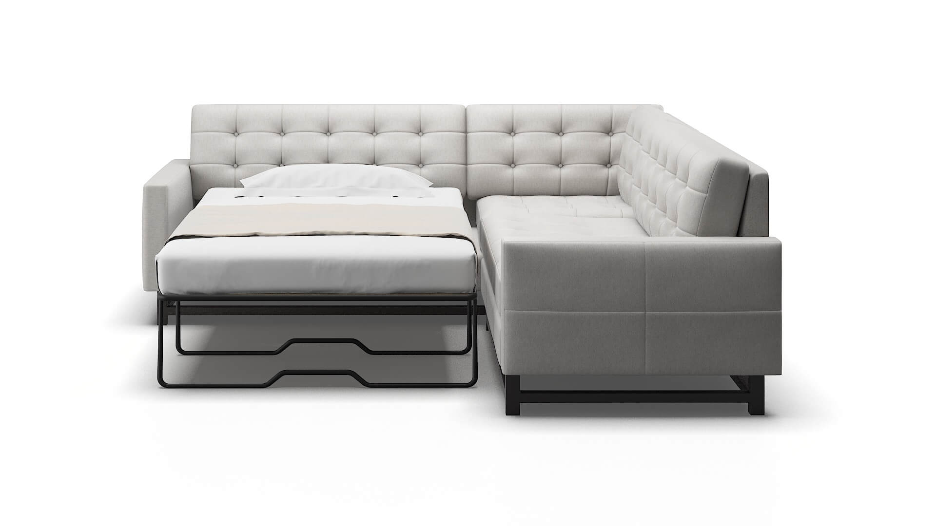 Madrid Dream_d Sterling Sectional Sleeper Espresso legs 1