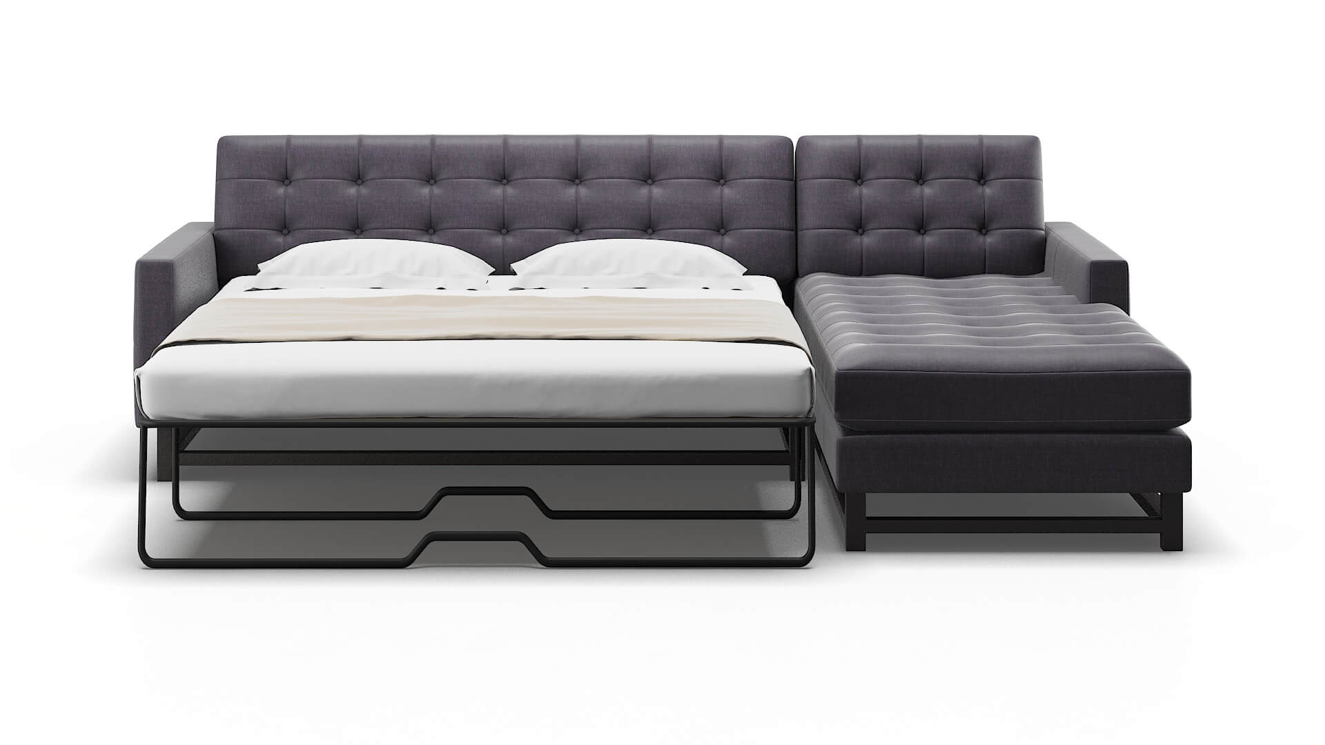 Madrid Durham Ink Panel Sleeper Espresso legs 1