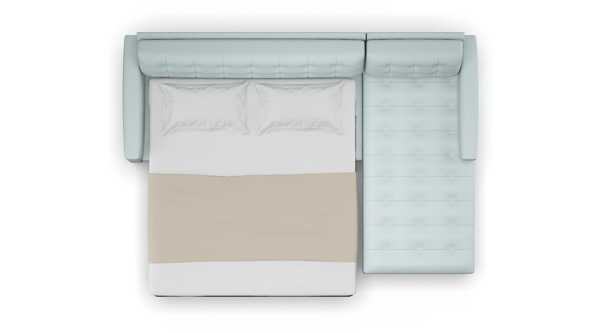 Madrid Elliot Spa Panel Sleeper Espresso legs 3