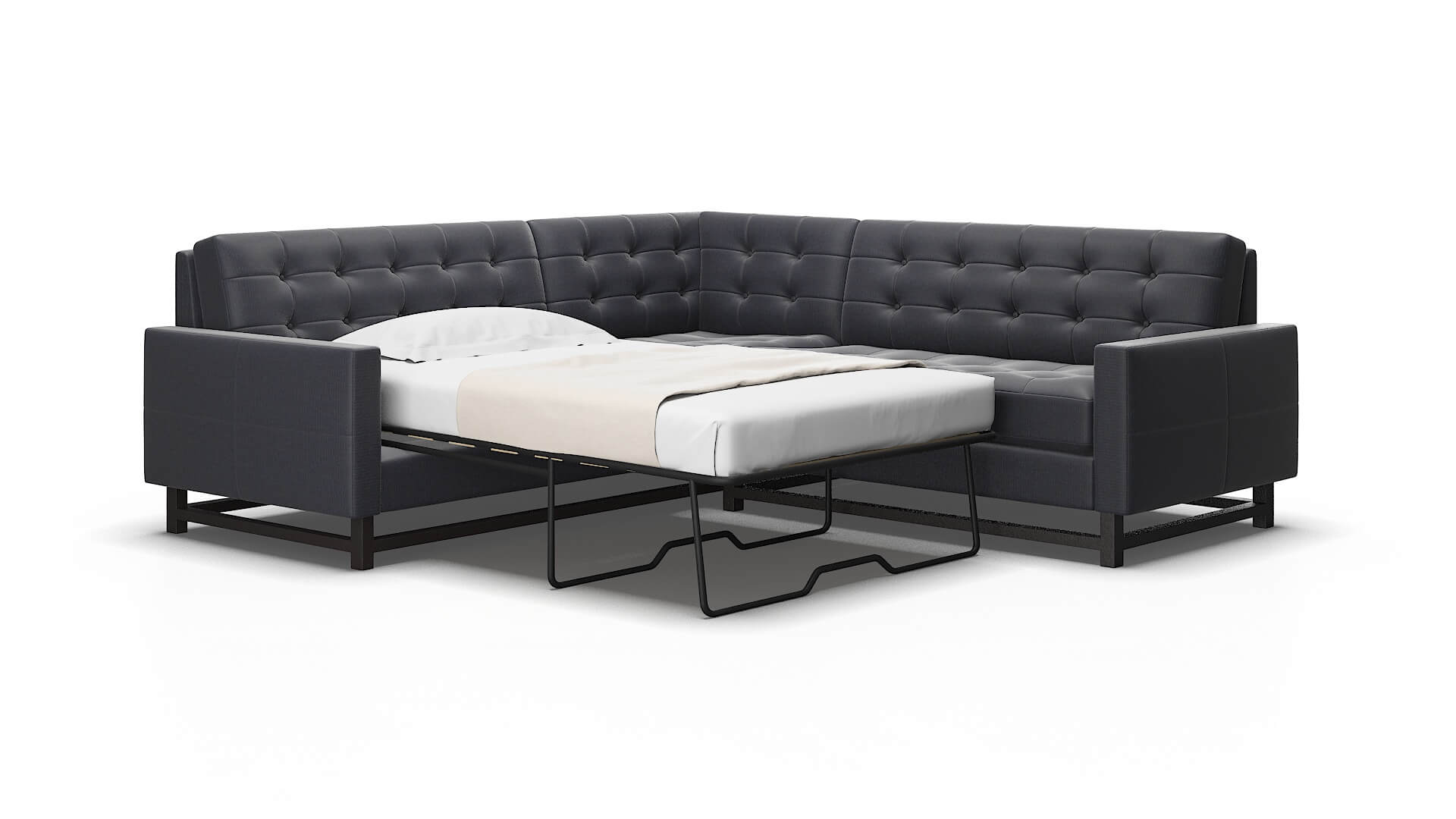 Madrid Hepburn_hrp Deep_sea Sectional Sleeper Espresso legs 2