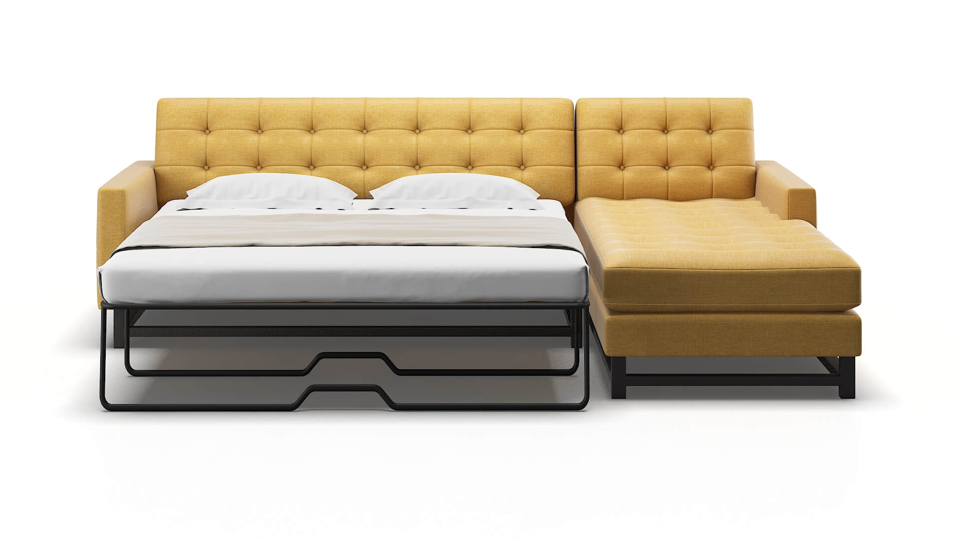 Madrid Keylargo Honey Panel Sleeper Espresso legs 1