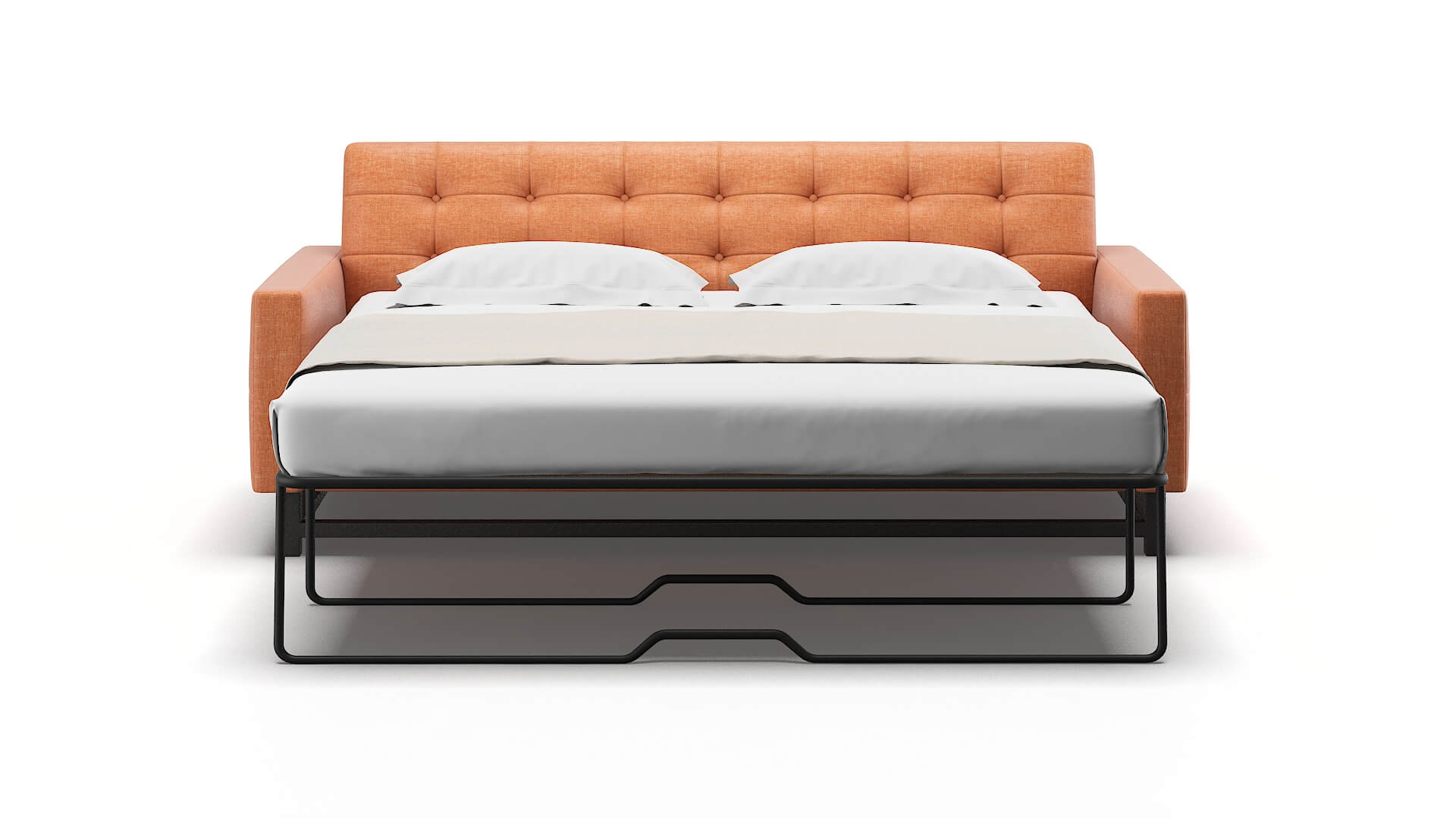 Madrid Keylargo Terracotta Sofa Sleeper Espresso legs 1