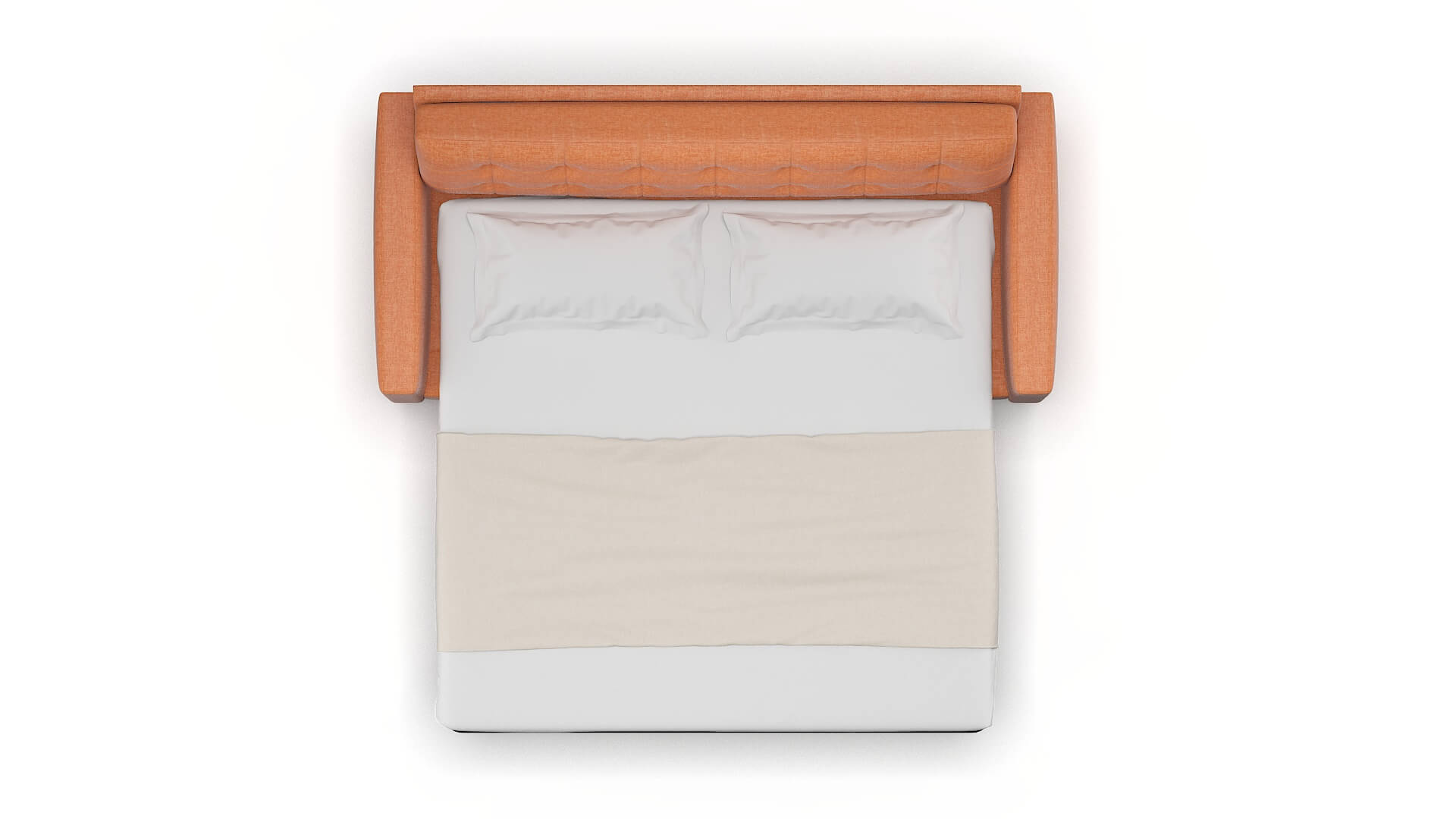 Madrid Keylargo Terracotta Sofa Sleeper Espresso legs 3