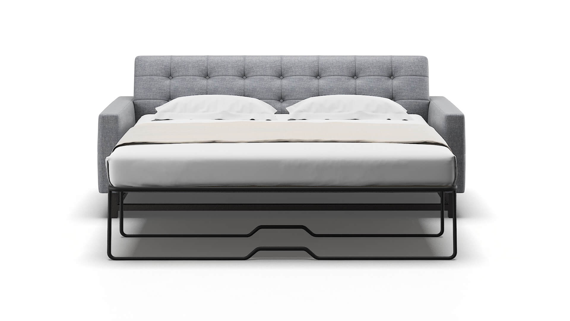 Madrid Lana Ash Sofa Sleeper Espresso legs 1