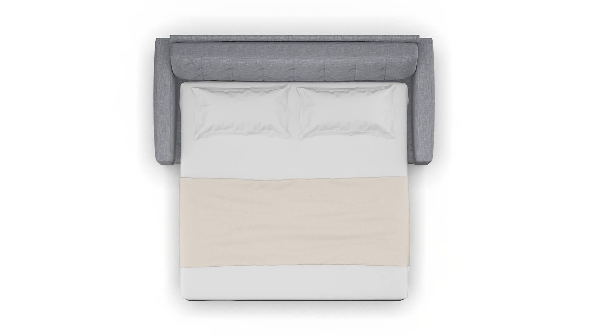 Madrid Lana Ash Sofa Sleeper Espresso legs 3