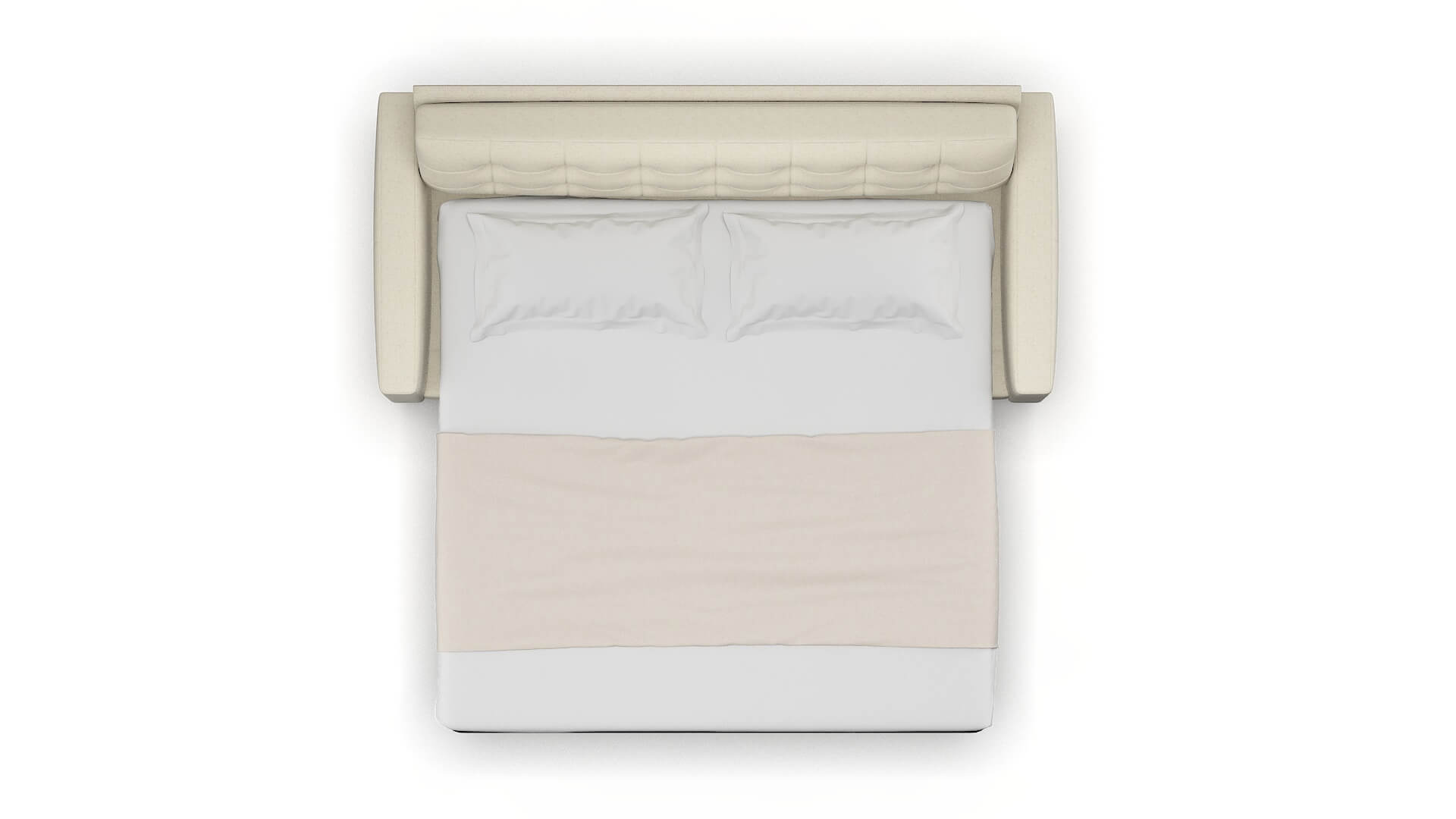 Madrid Lana Sand Sofa Sleeper Espresso legs 3