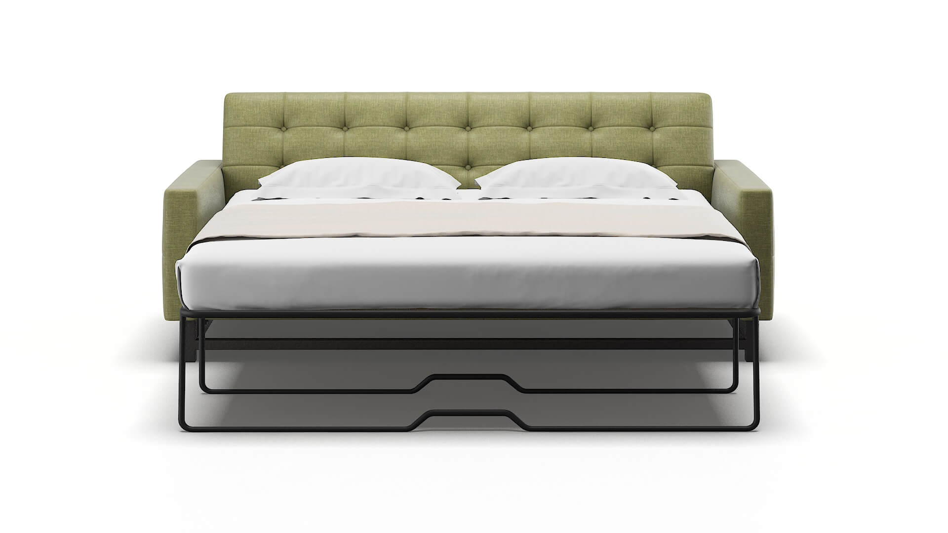 Madrid Leslie Lawn Sofa Sleeper Espresso legs 1