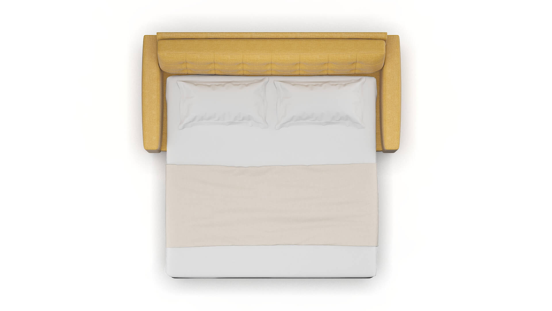 Madrid Leslie Saffron Sofa Sleeper Espresso legs 3