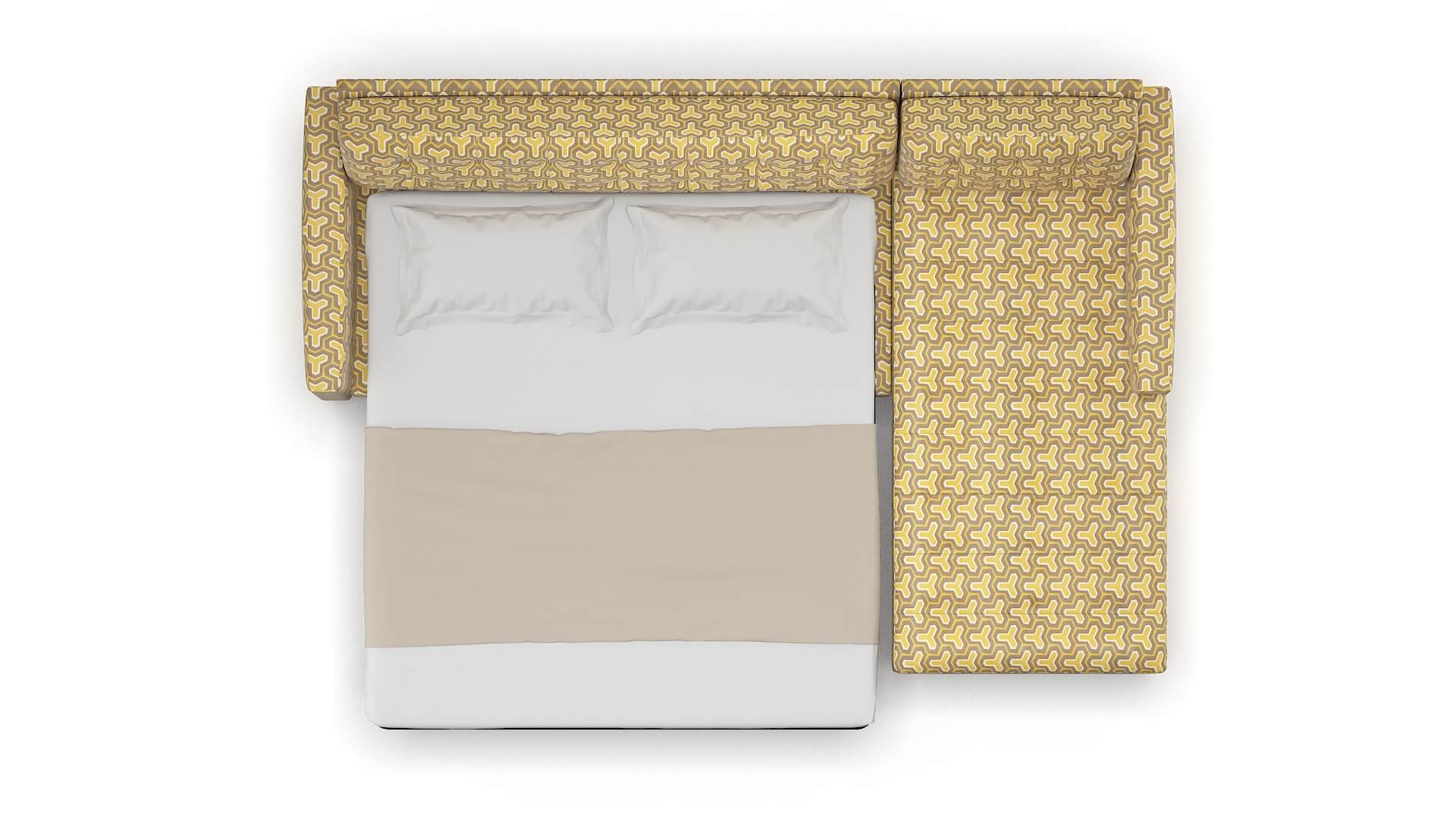 Madrid Merci Dijon Panel Sleeper Espresso legs 3