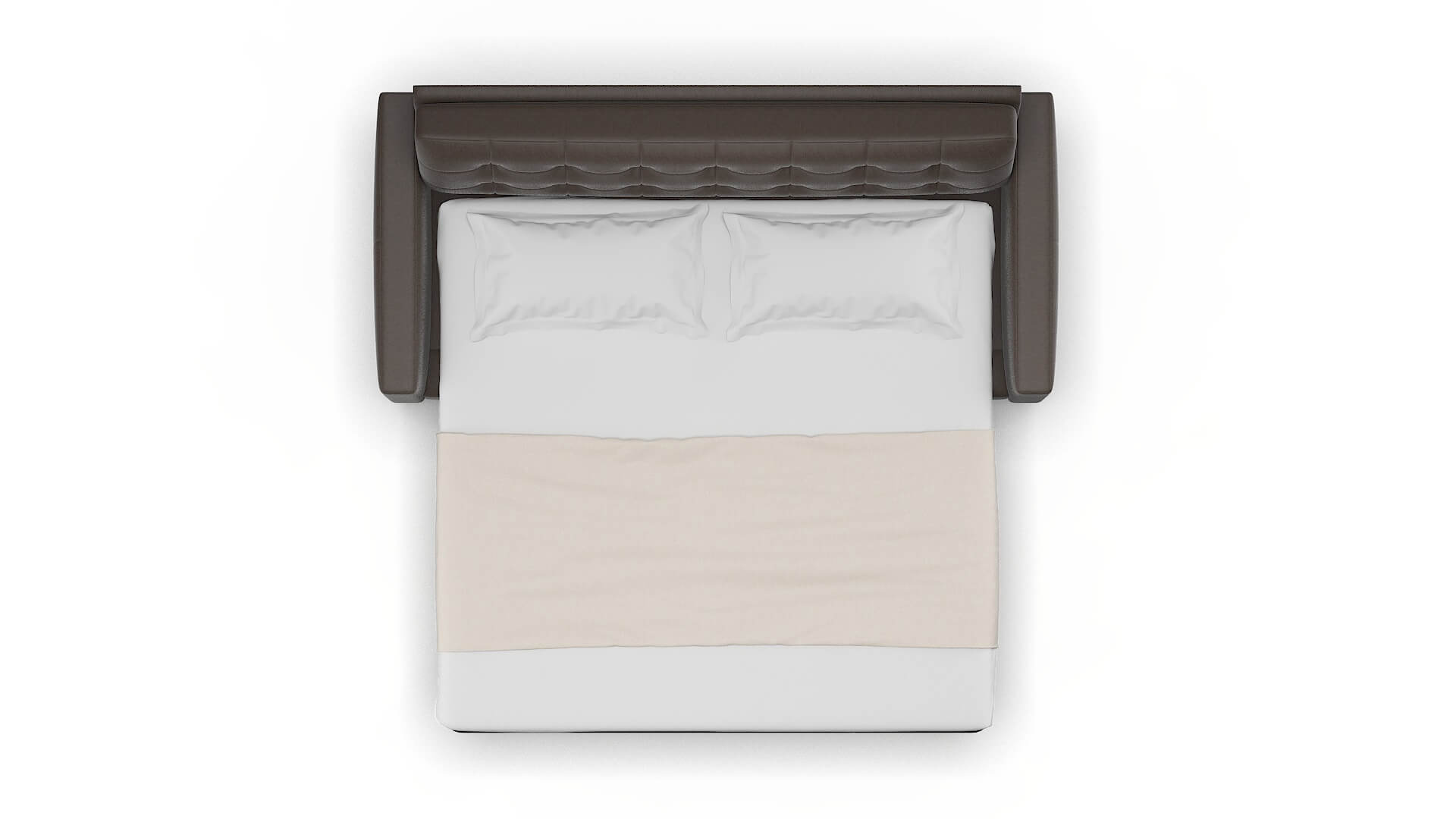 Madrid Naples Graphite Sofa Sleeper Espresso legs 3