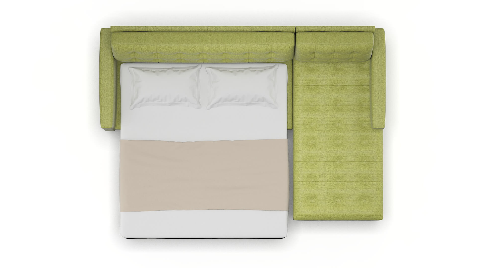 Madrid Notion Appletini Panel Sleeper Espresso legs 3