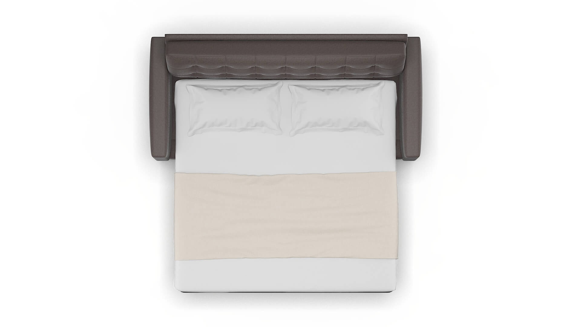 Madrid Oscar Chocolate Sofa Sleeper Espresso legs 3