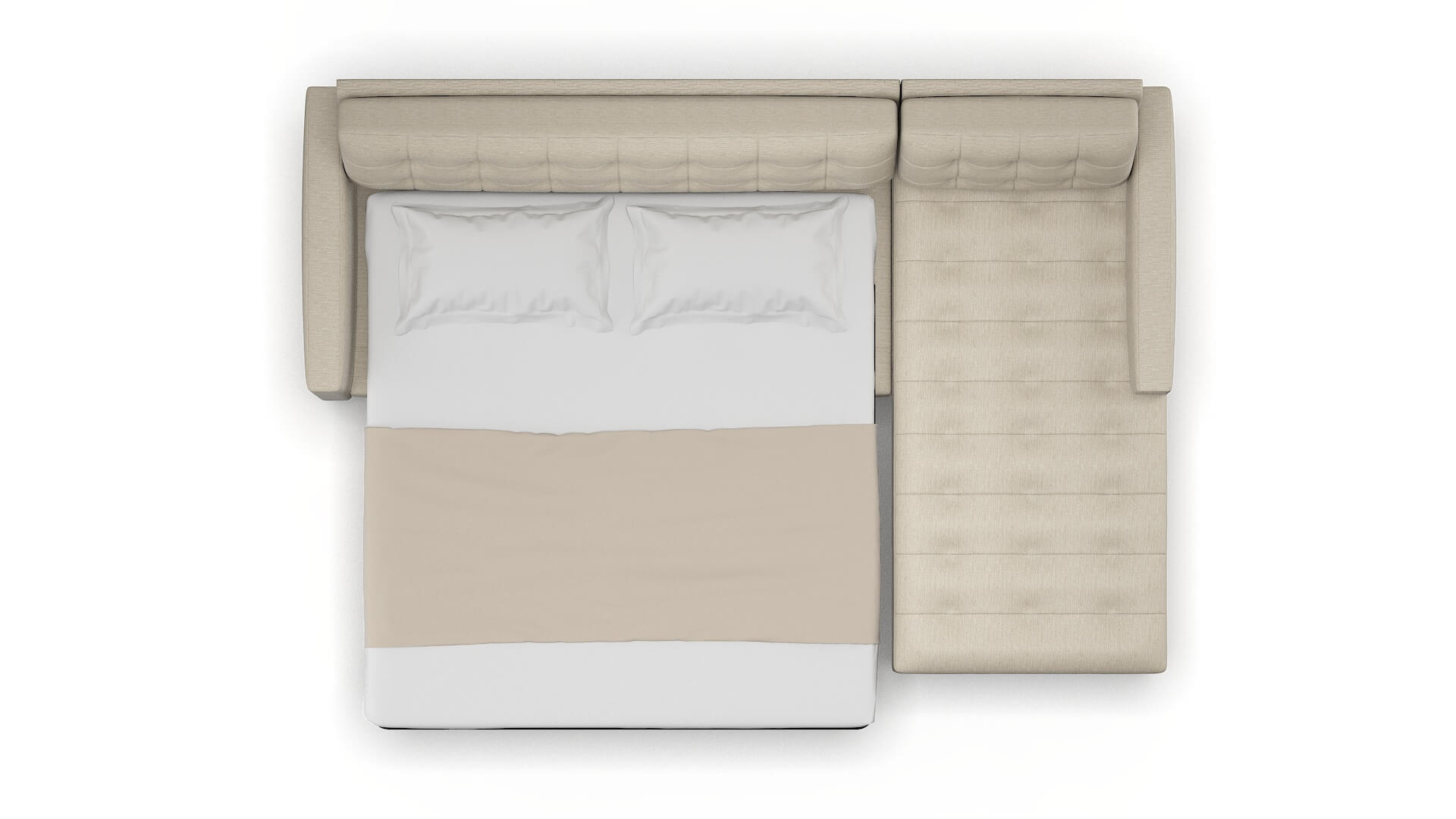 Madrid Prime Dusk Panel Sleeper Espresso legs 3