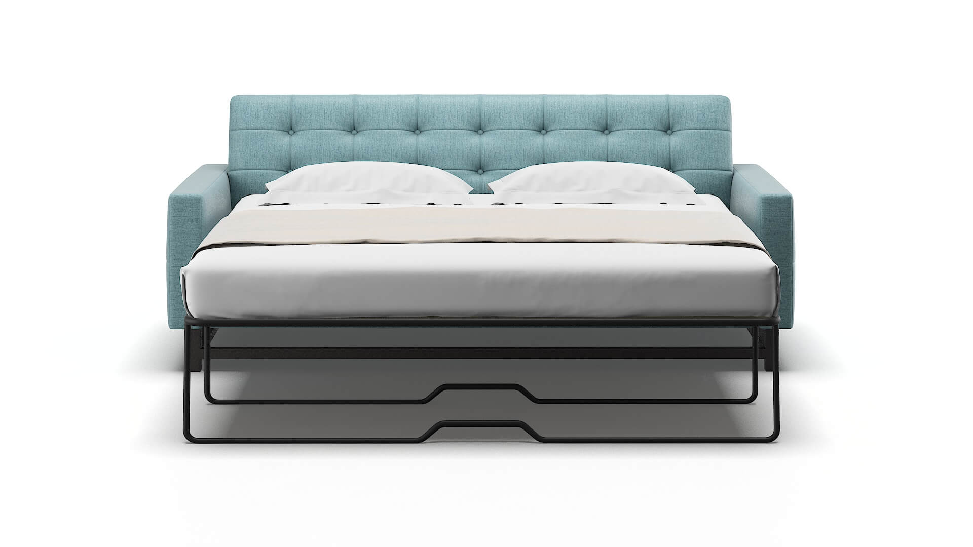 Madrid Prisma Rainfall Sofa Sleeper Espresso legs 1