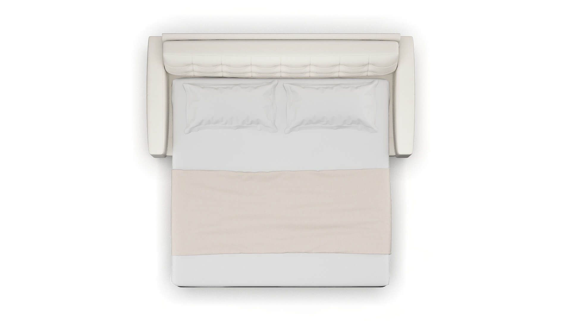 Madrid R_prize Cream Sofa Sleeper Espresso legs 3