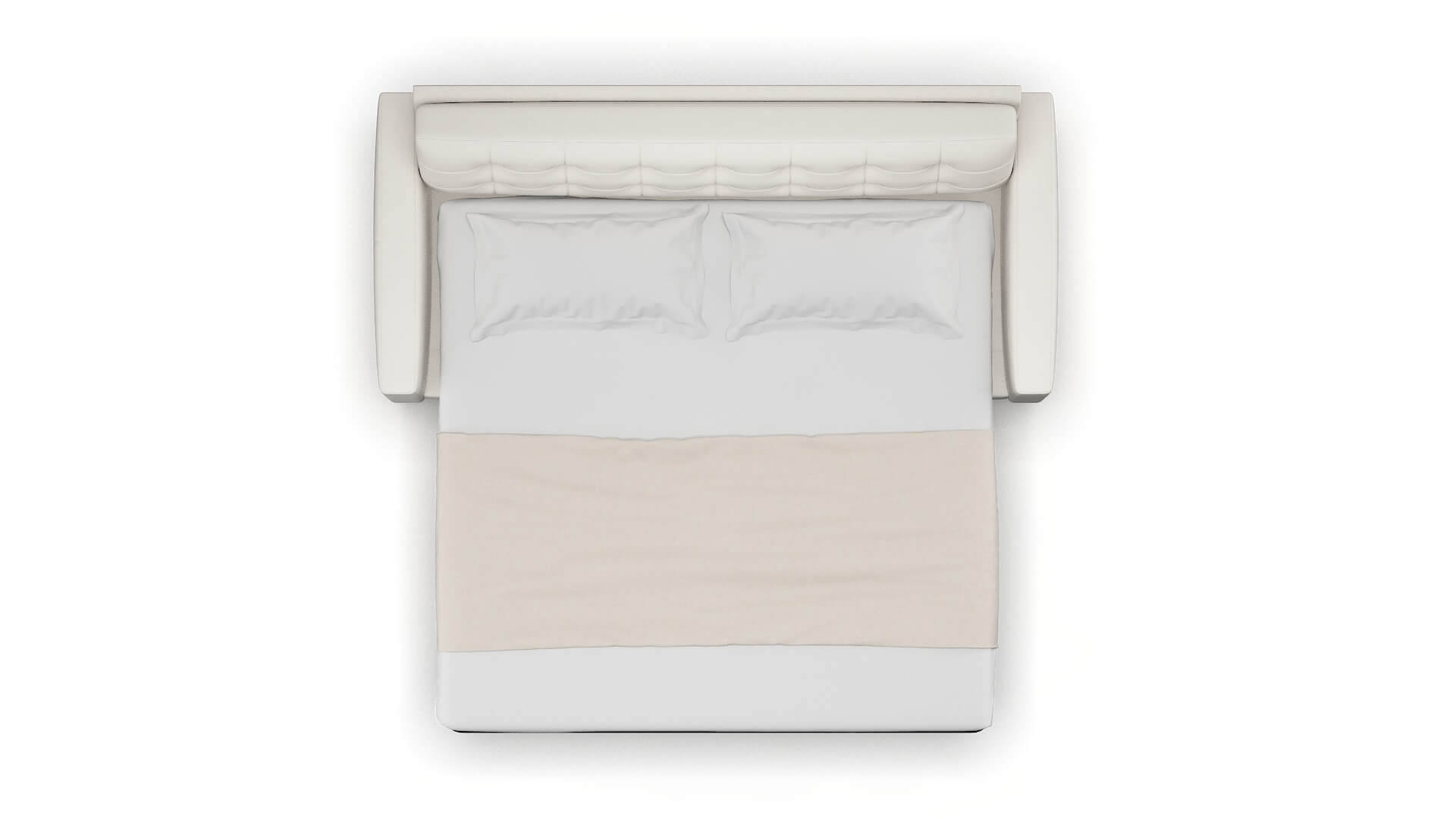 Madrid Redondo Pearl Sofa Sleeper Espresso legs 3