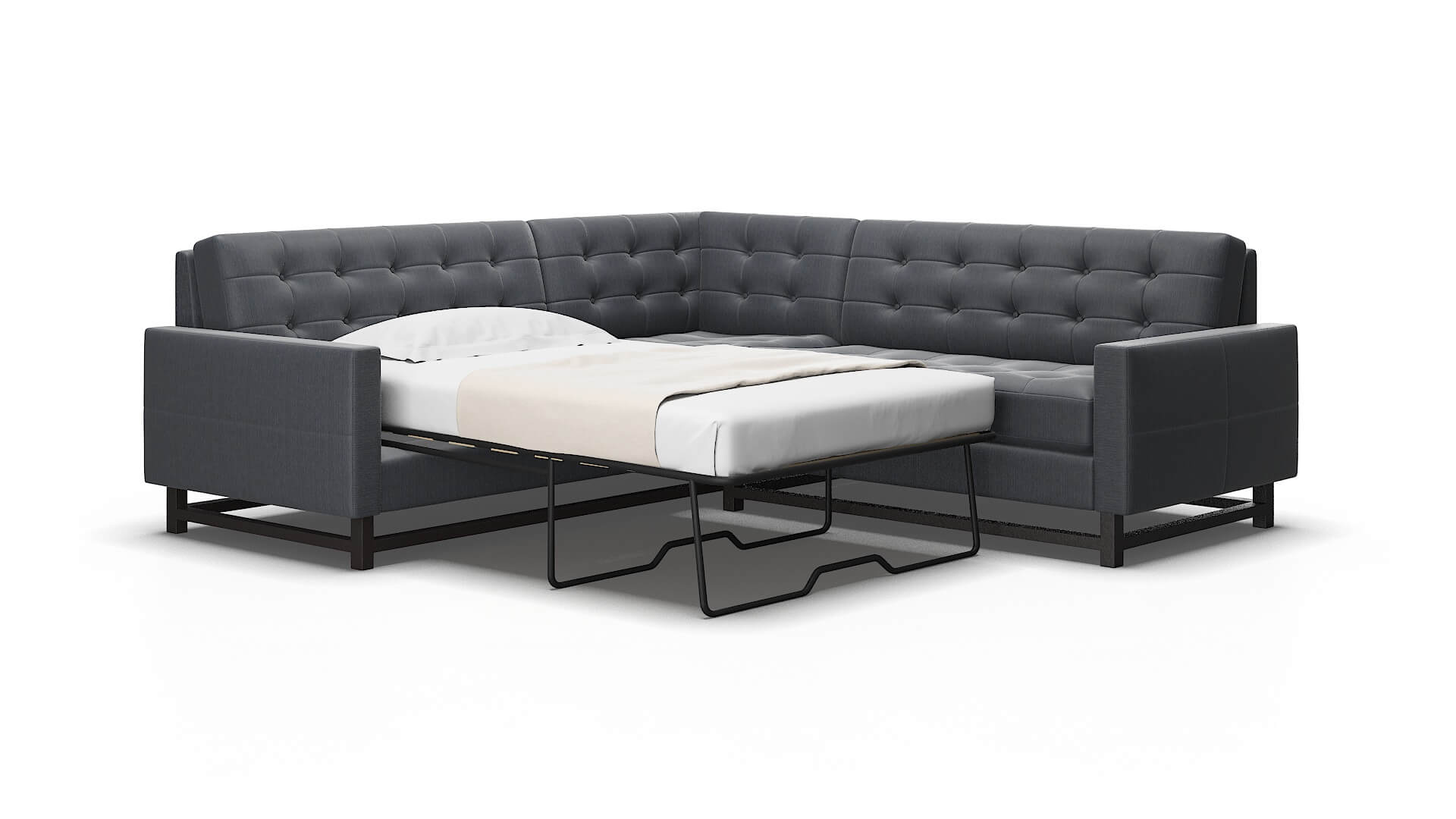 Madrid Rocket eclipse Sectional sleeper Espresso Legs  2