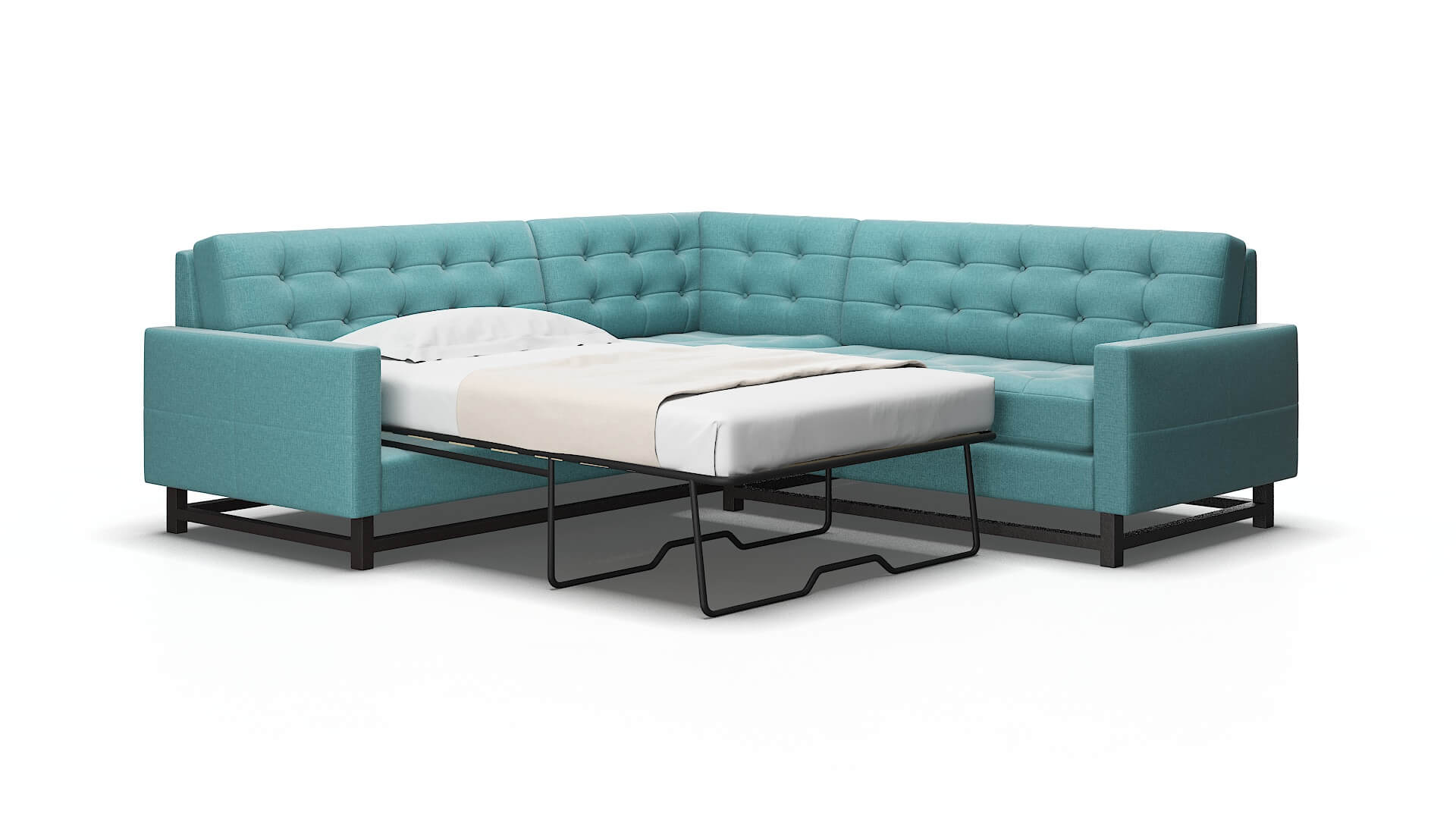 Madrid Simplex-aquavita Sectional sleeper Espresso Legs  2