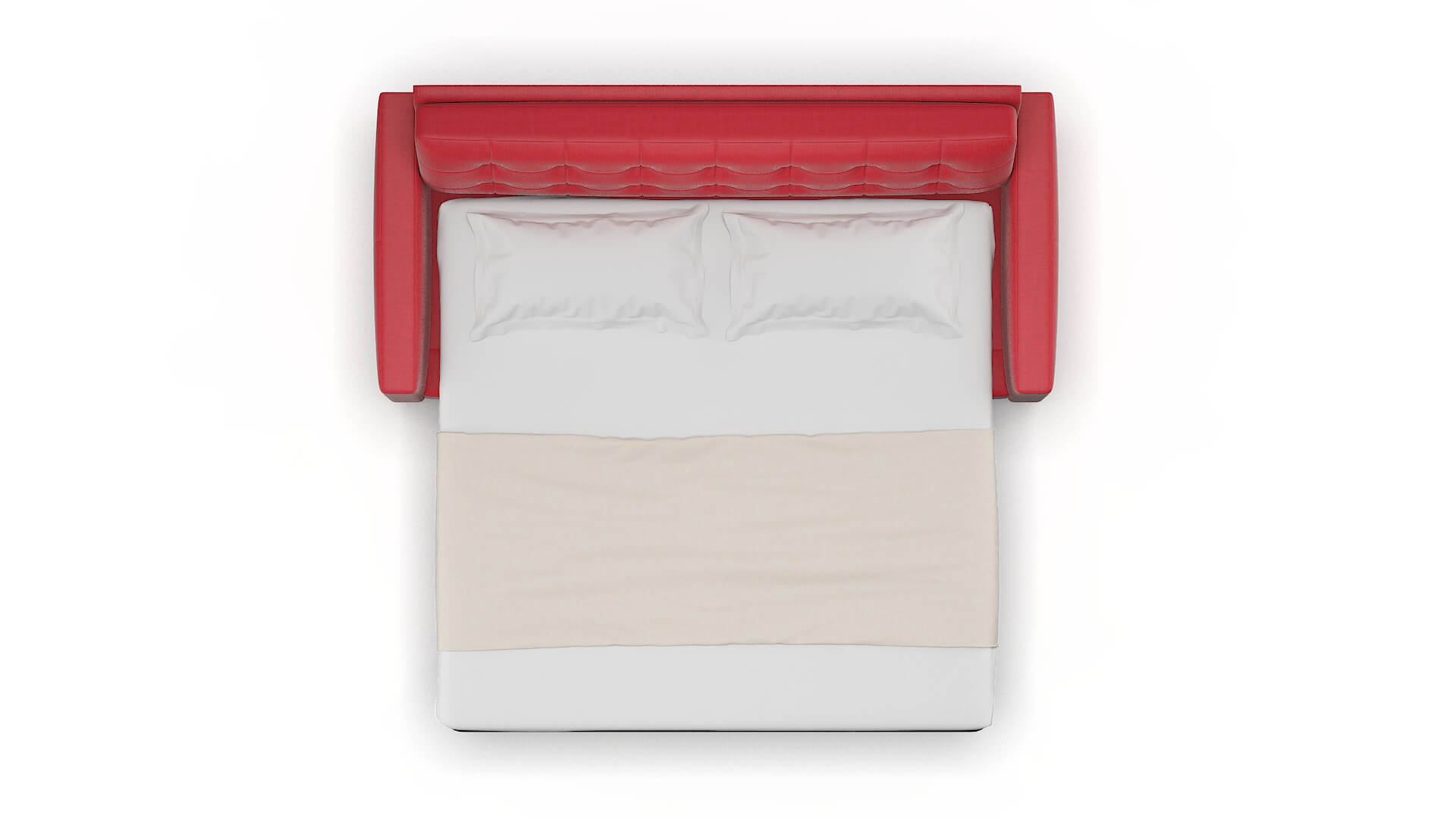 Madrid Sorrento Berry Sofa Sleeper Espresso legs 3