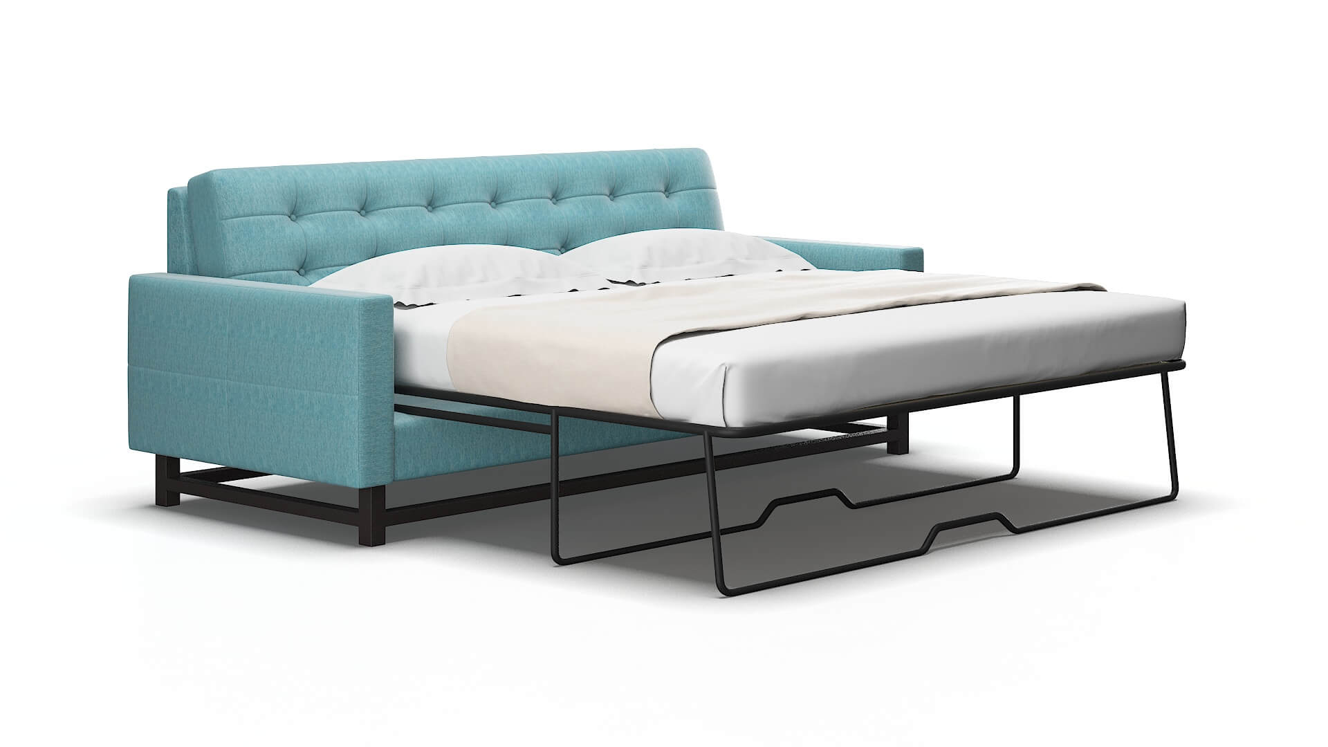 Madrid Sorrento denim Sofa sleeper Espresso Legs  2