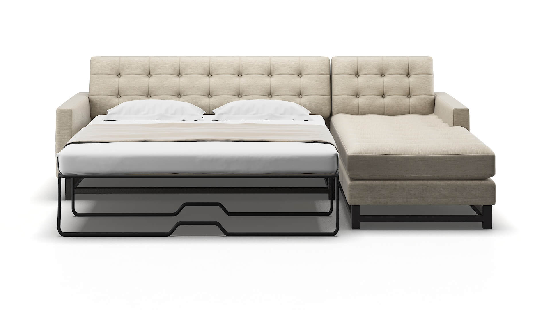 Madrid Sosoftness 72 Panel Sleeper Espresso legs 1