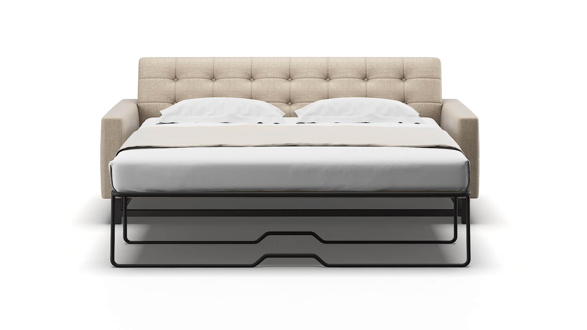 Madrid Sosoftness 74 Sofa Sleeper Espresso legs 1