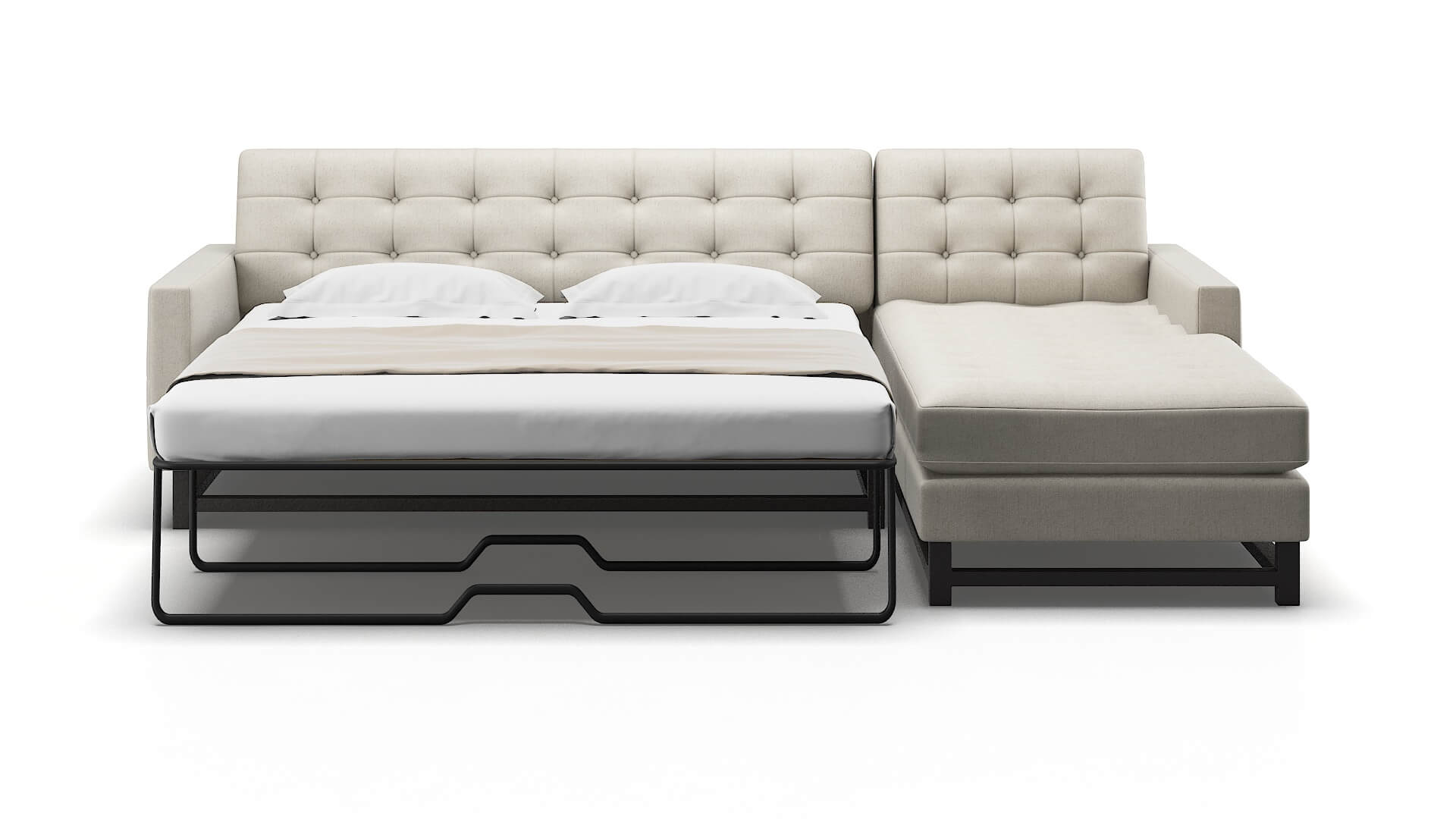 Madrid Terrain Natural Panel Sleeper Espresso legs 1