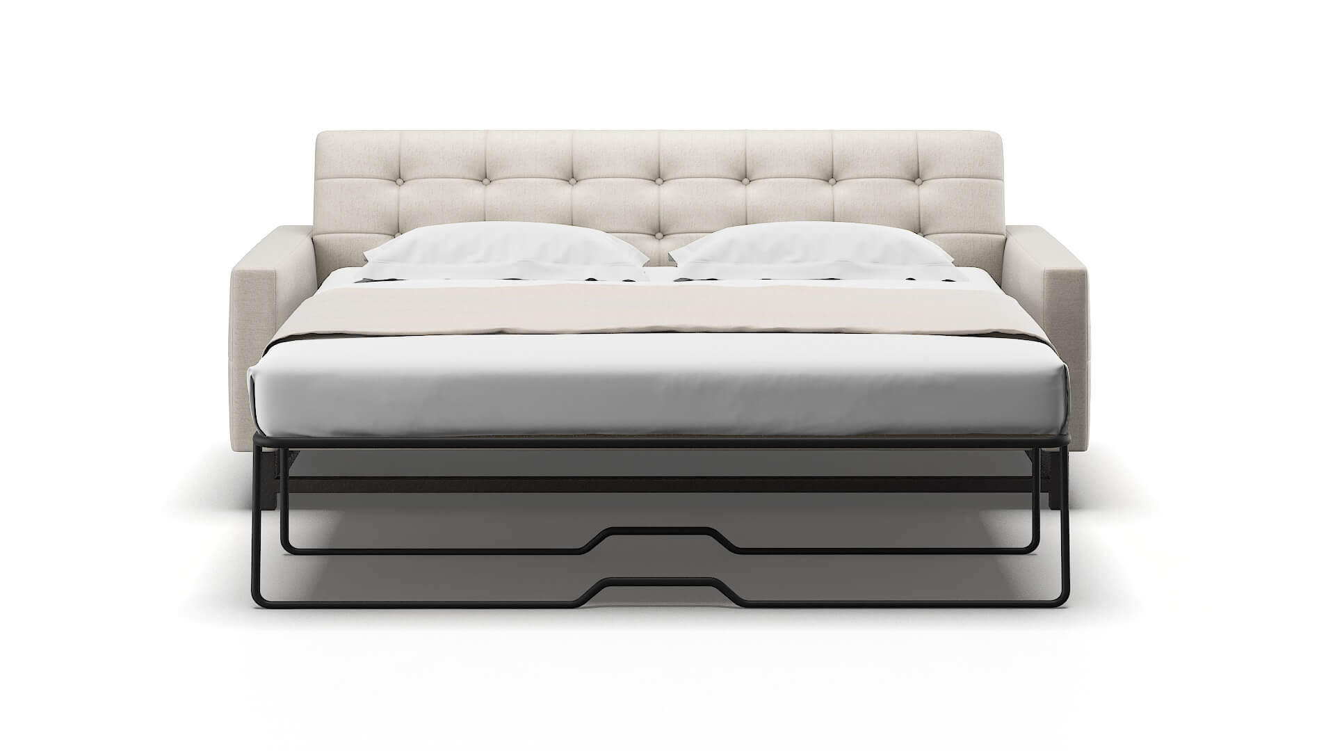 Madrid Terrain Natural Sofa Sleeper Espresso legs 1